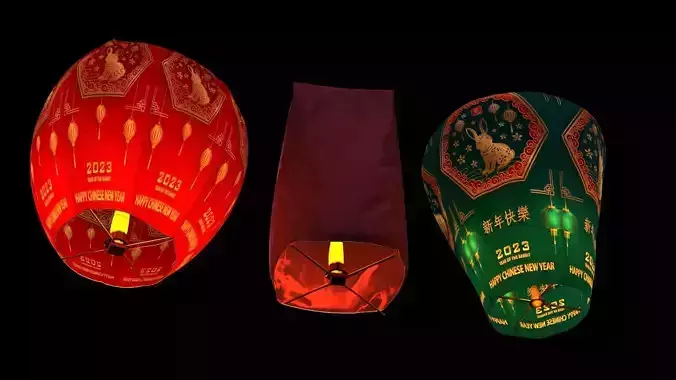 Chinese sky lantern