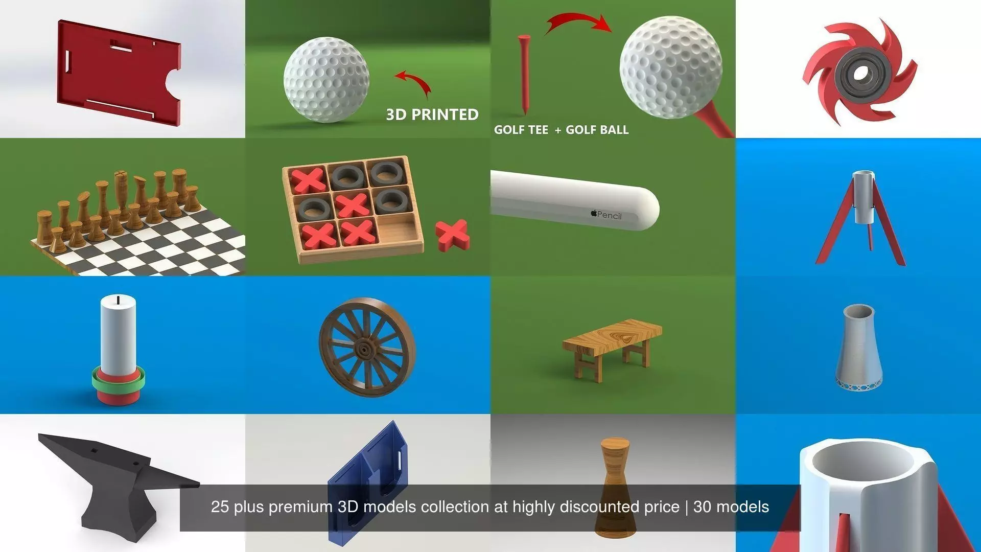 25 plus premium 3D models collection at highly discounted price _0