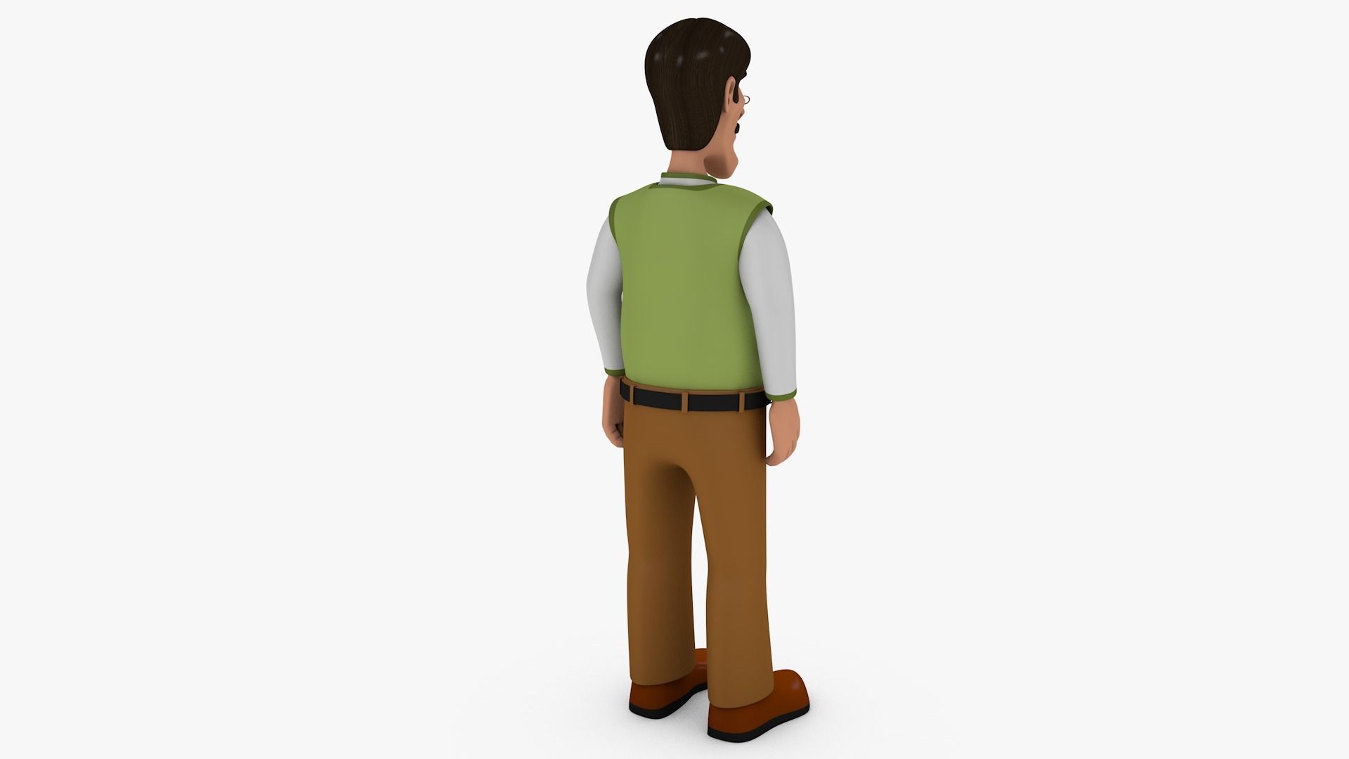 3D Model Character Teacher 3D model_12