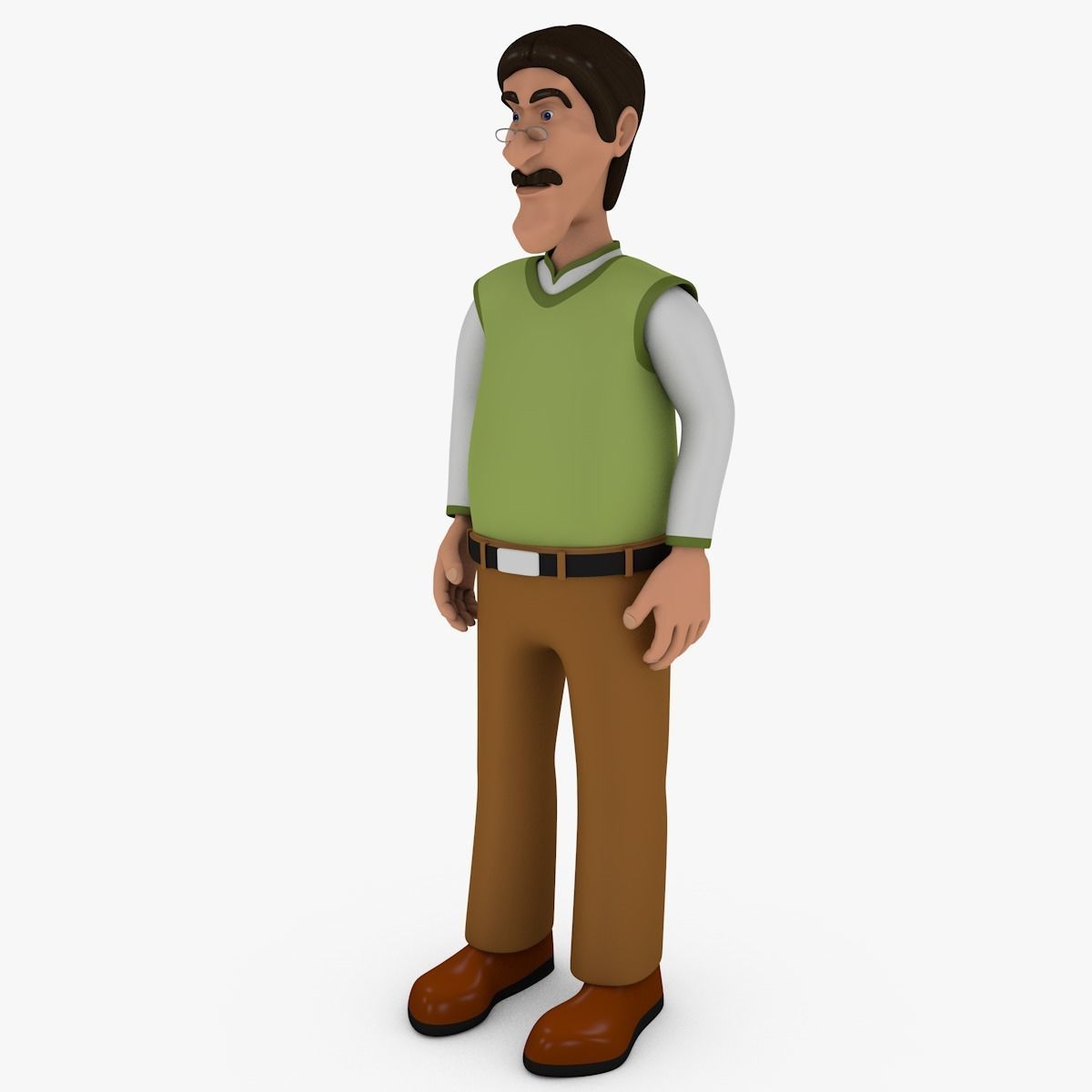 3D Model Character Teacher 3D model_14