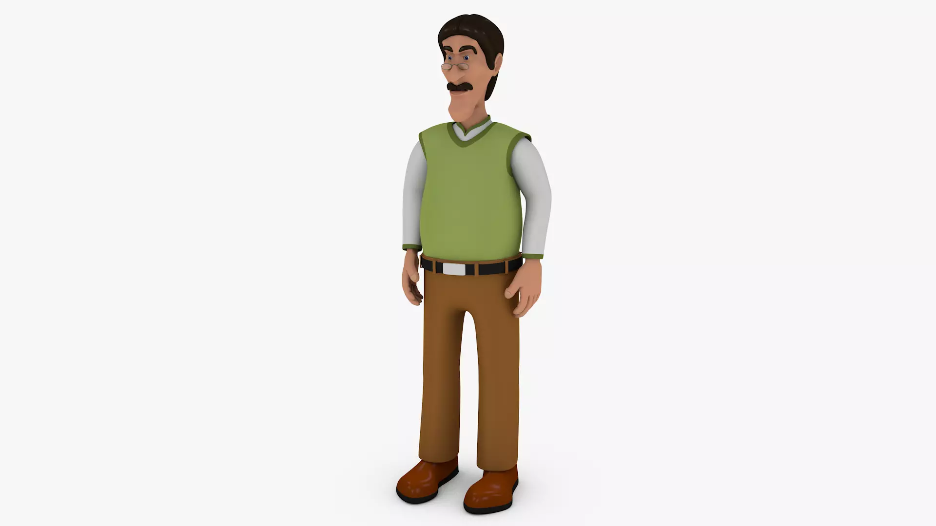 3D Model Character Teacher 3D model_0