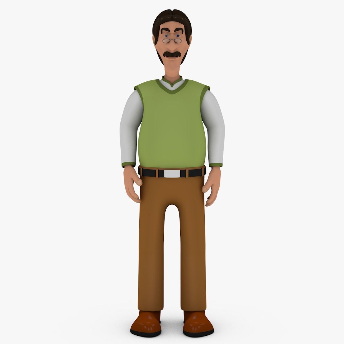 3D Model Character Teacher 3D model_9