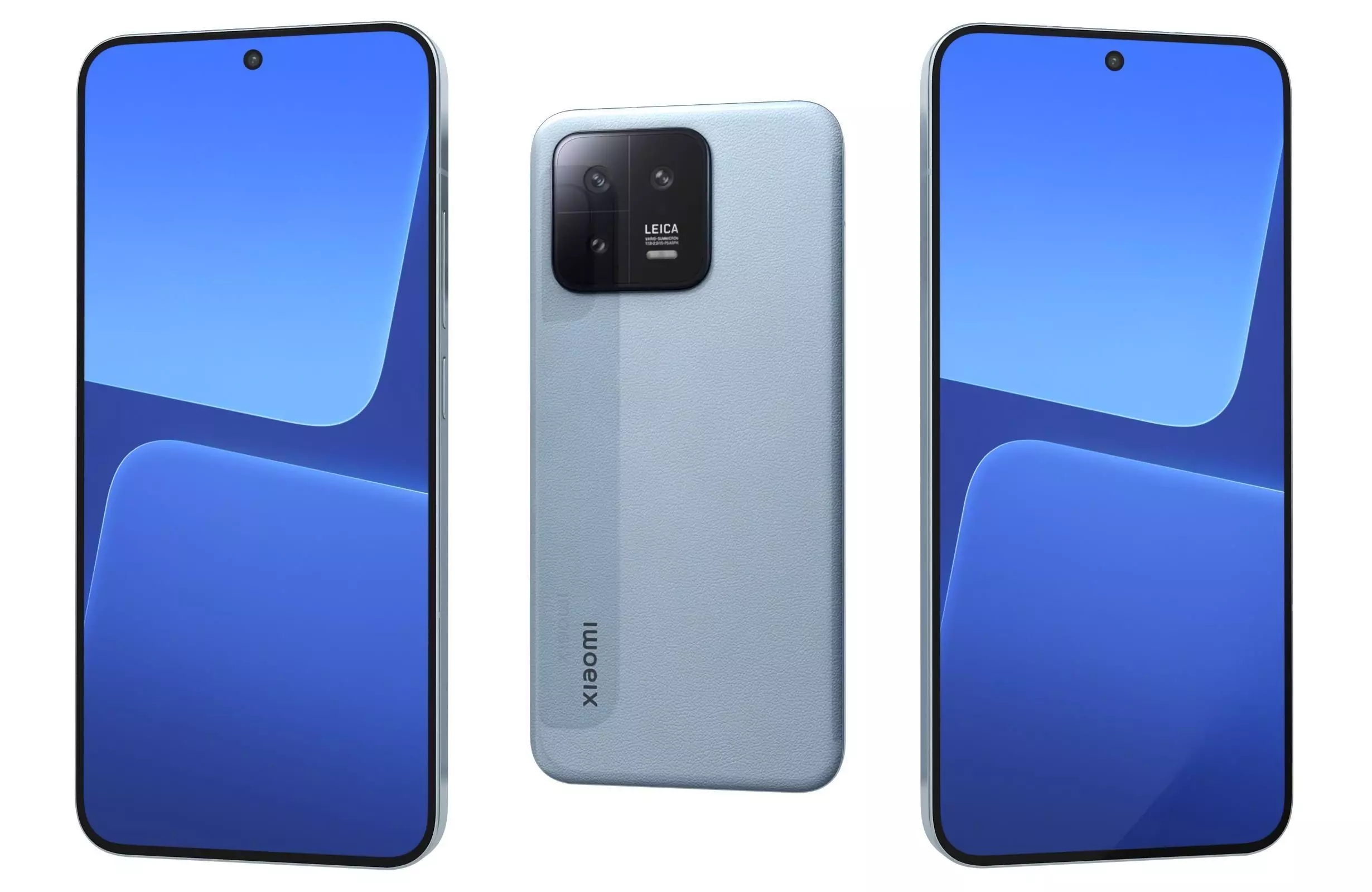 Xiaomi 13 Blue 3D model_0