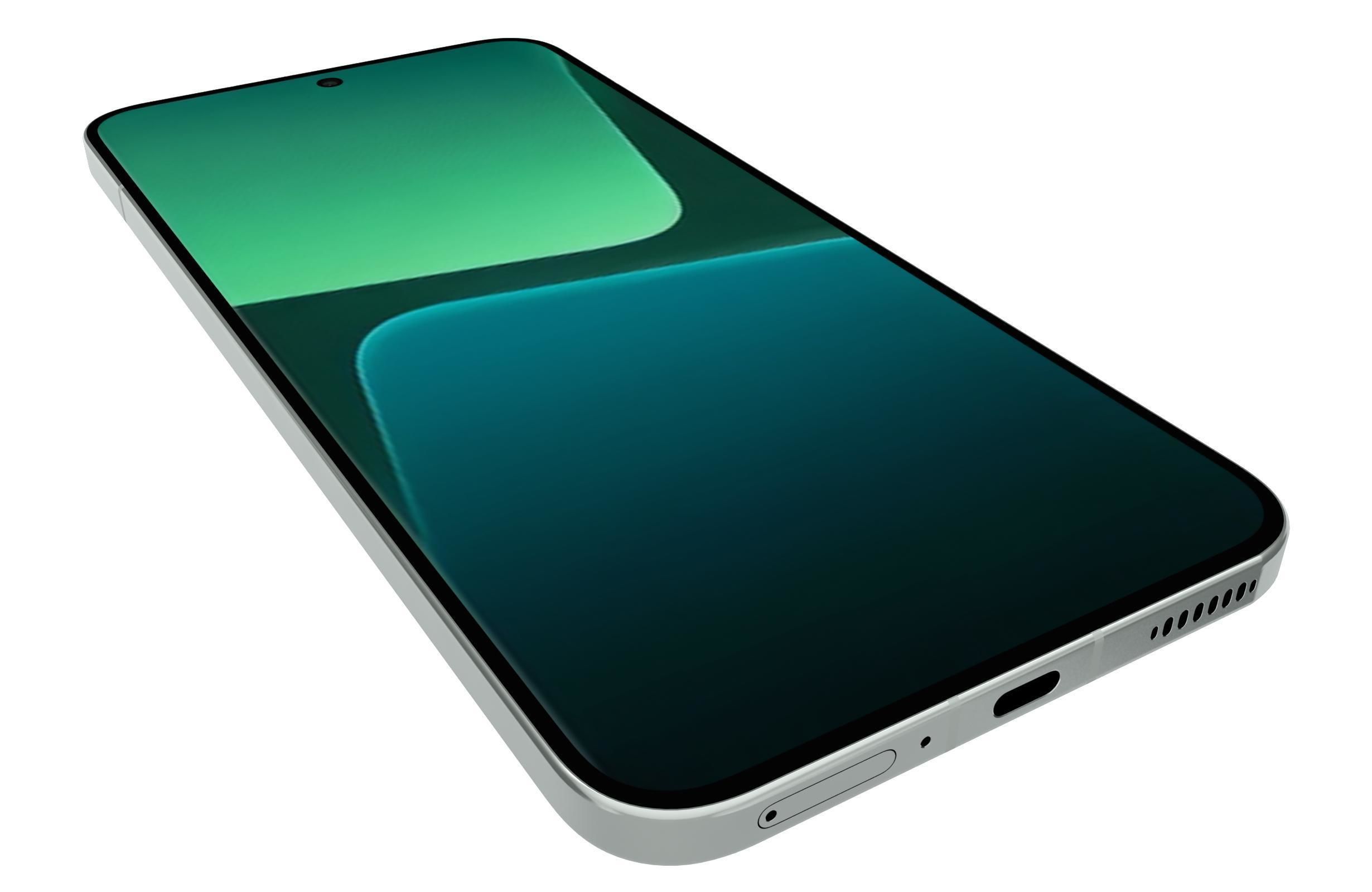 Xiaomi 13 Green 3D model_12