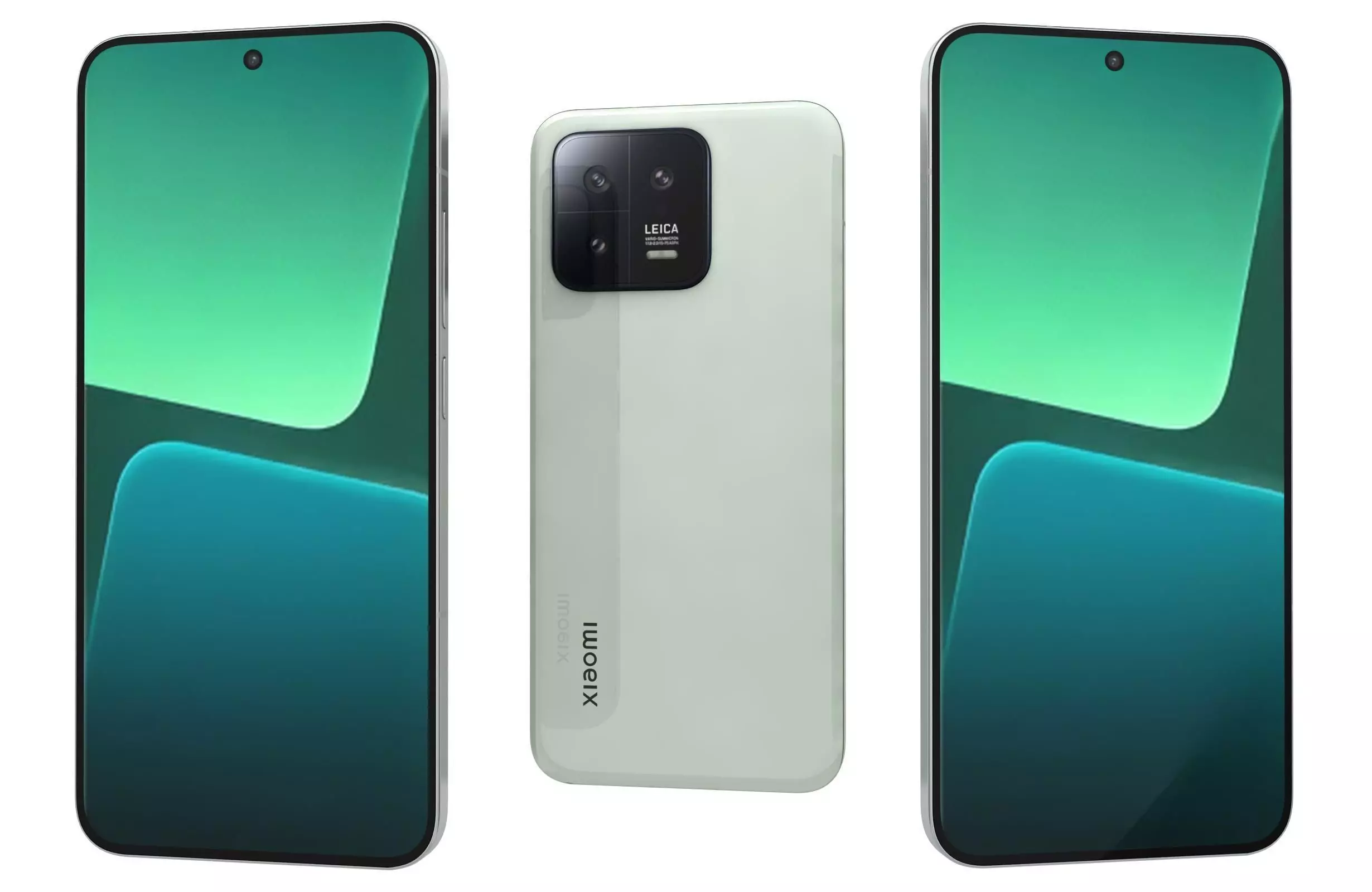 Xiaomi 13 Green 3D model_0
