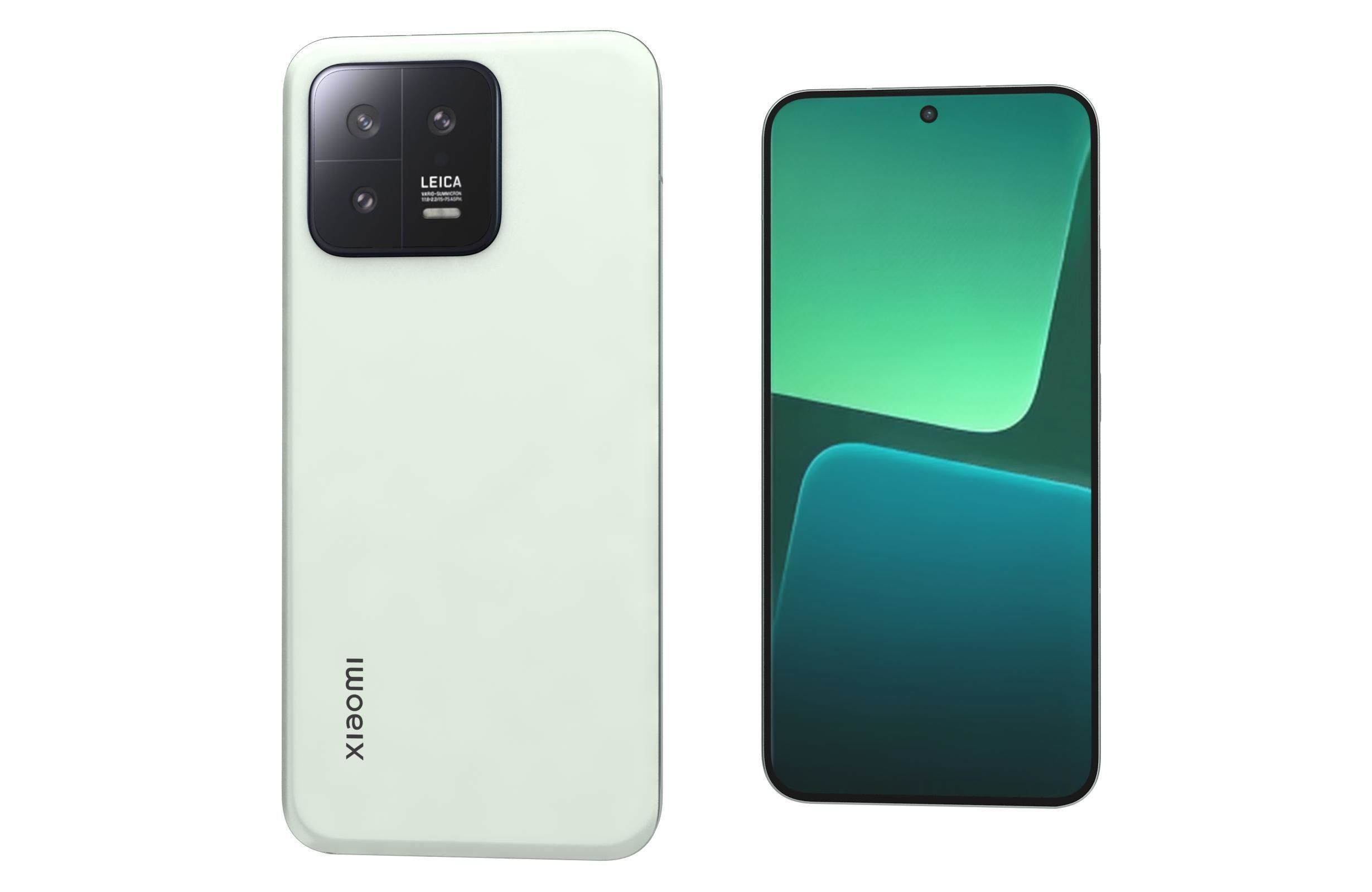 Xiaomi 13 Green 3D model_7