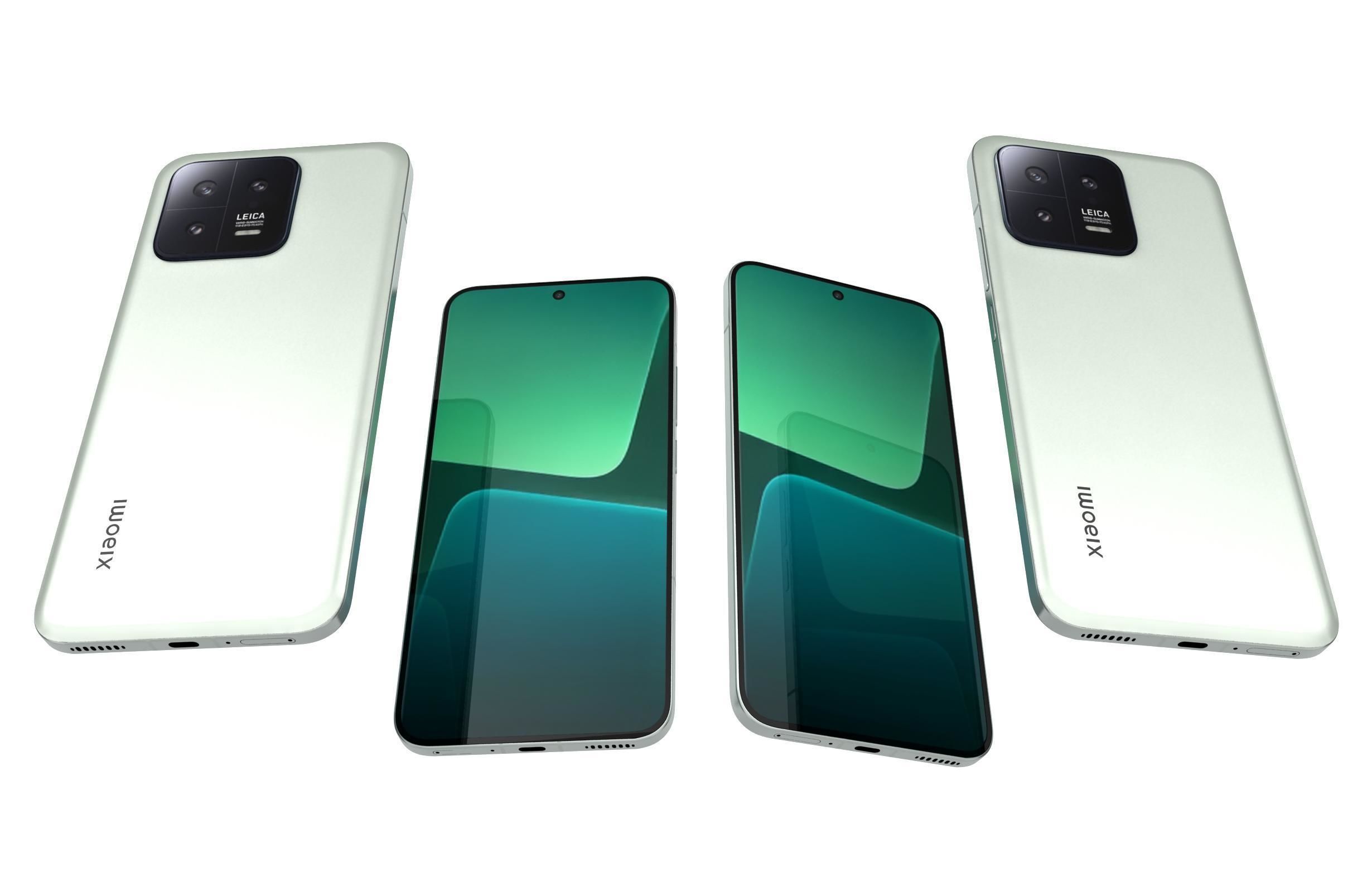 Xiaomi 13 All Colors 3D model_12