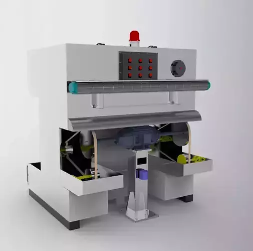 Wet dust removal machine 