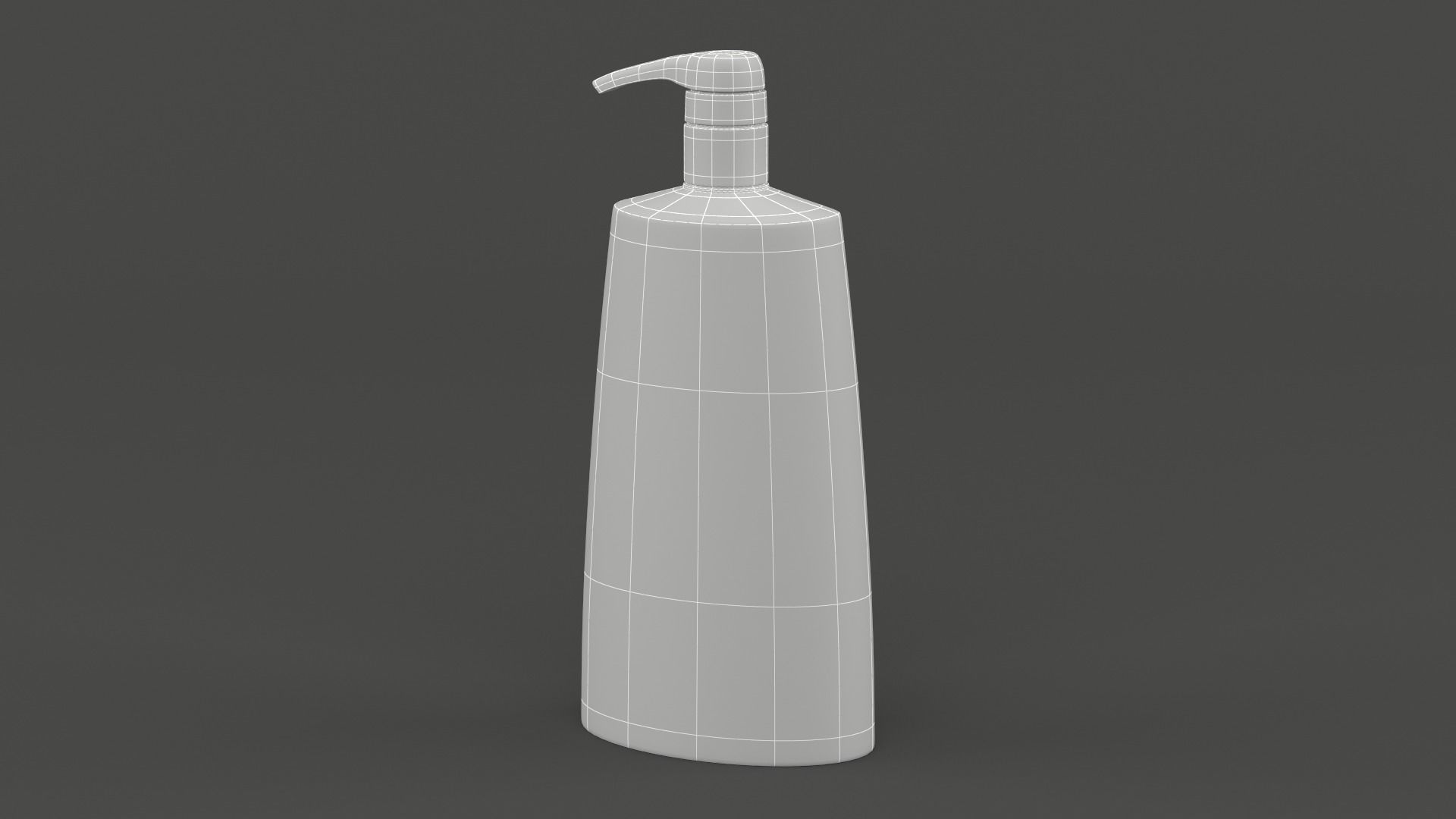 Dove Shampoo 3D model_10