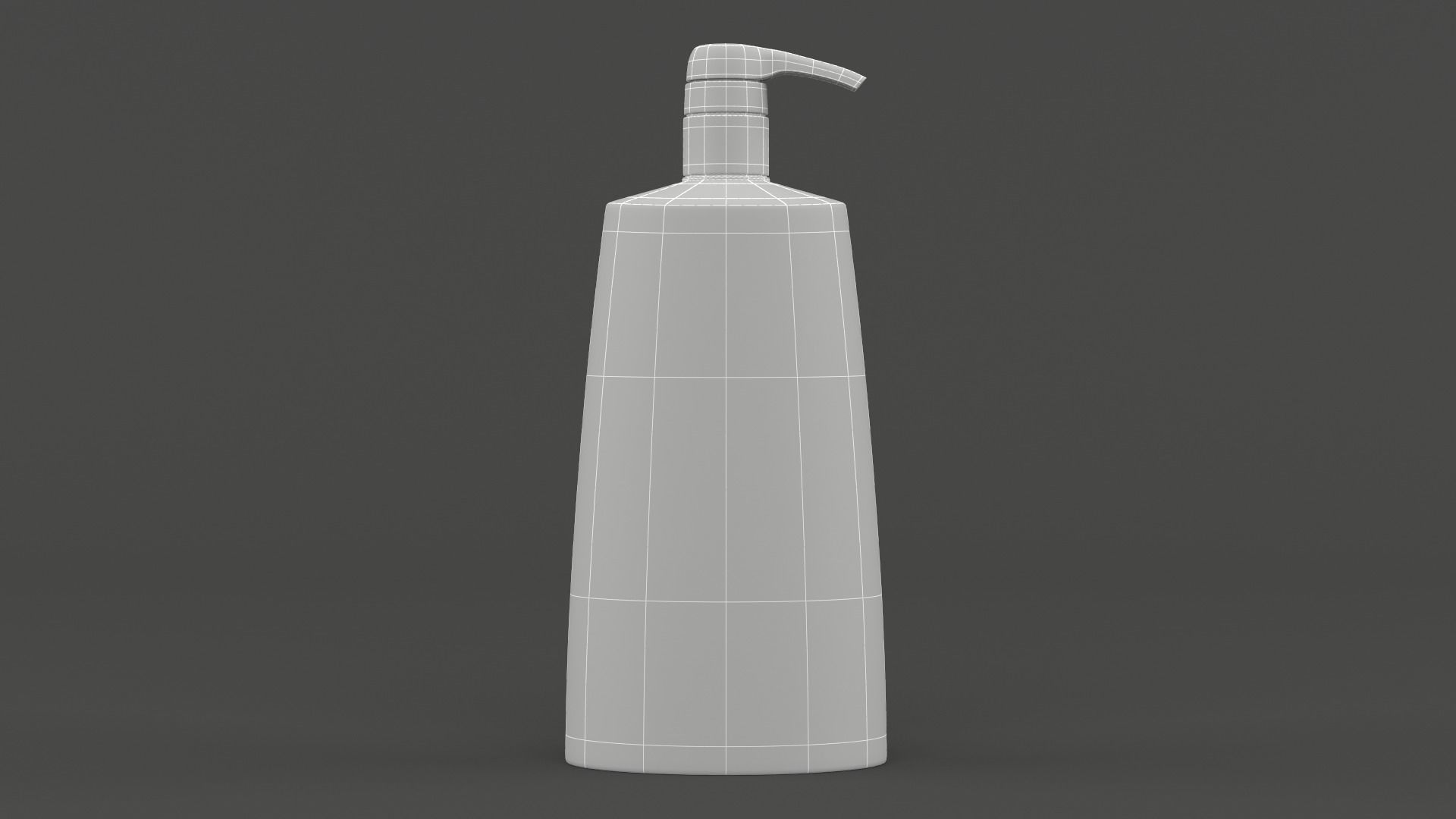 Dove Shampoo 3D model_9
