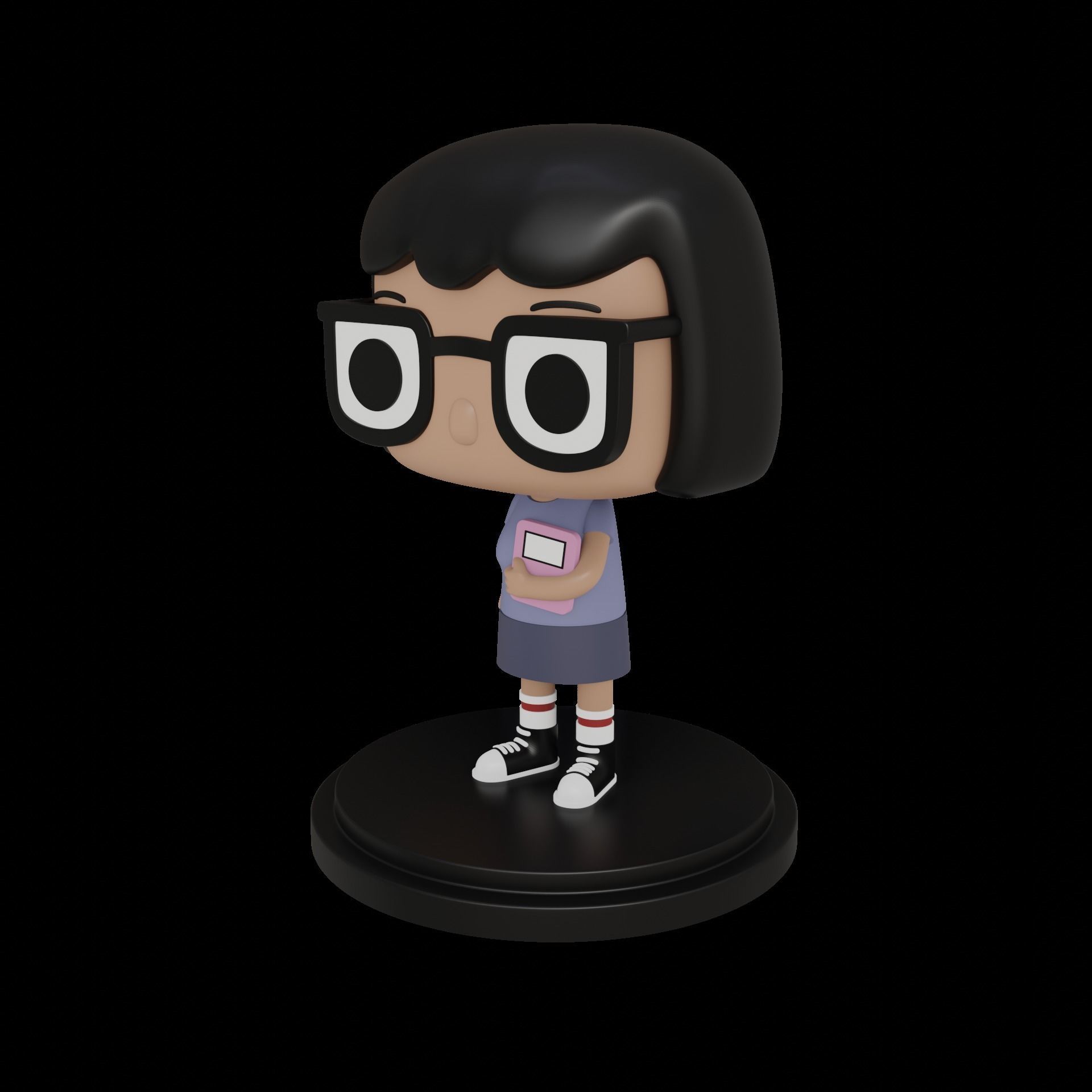 Bobs Burgers Funko POP Tina Ruth Belcher Figurine 3D print model_3