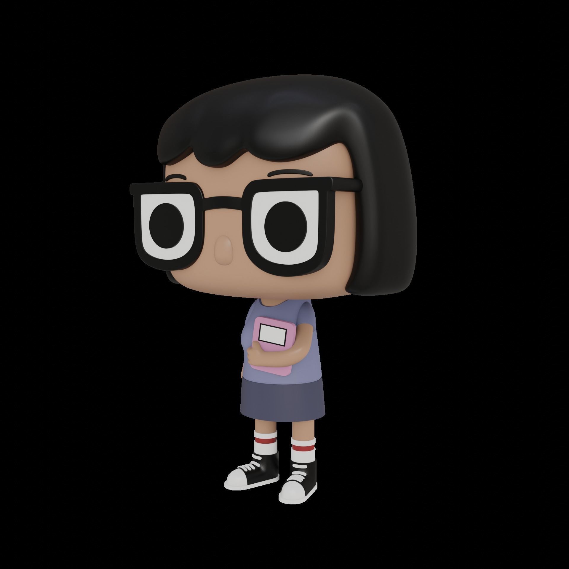 Bobs Burgers Funko POP Tina Ruth Belcher Figurine 3D print model_4