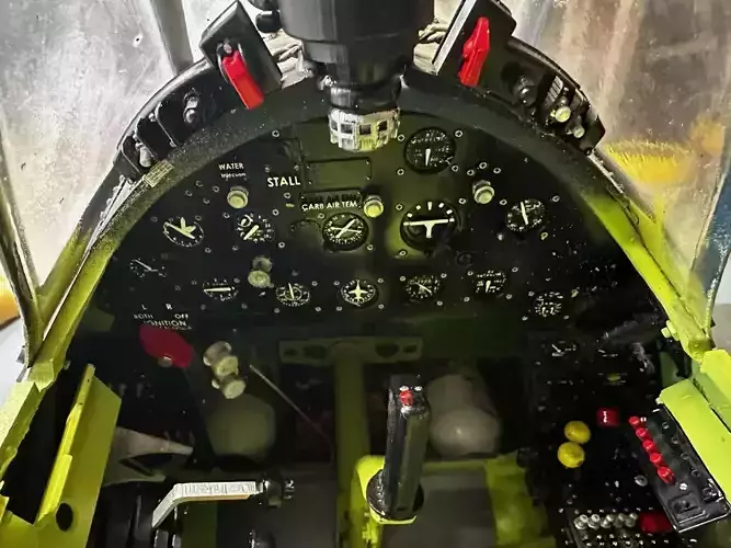 F4U Corsair Carf NEW Hight definition cockpit STL FILES ONLY