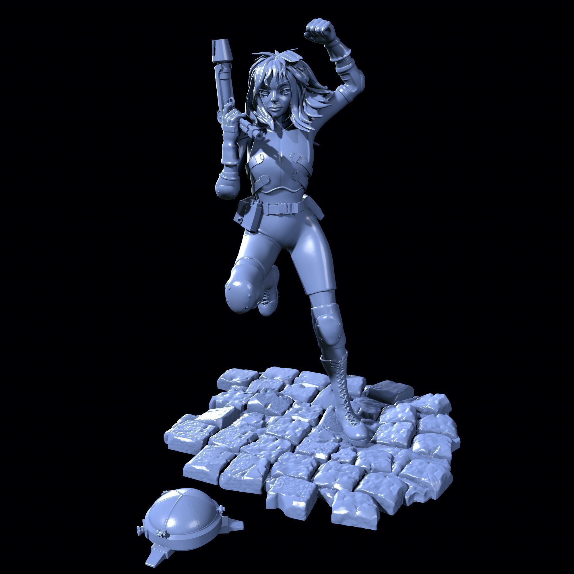 Kylie Griffin from Extreme Ghostbusters 3D print model_5