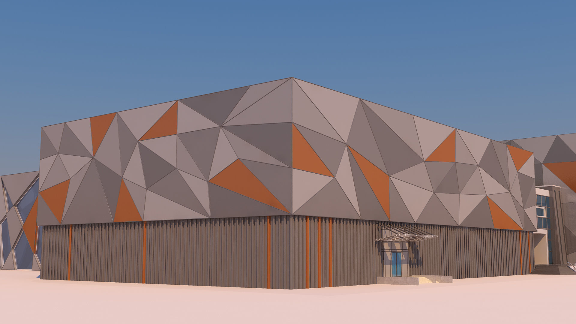 0032 - Art Center - 2021 - 01 - Design 01 - 2D Plans - 3D Files 3D model_3