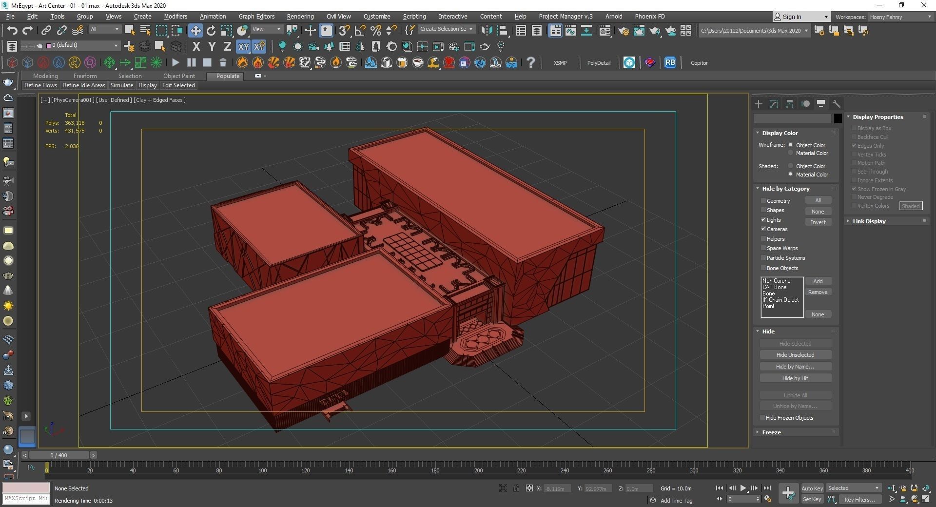 0032 - Art Center - 2021 - 01 - Design 01 - 2D Plans - 3D Files 3D model_35