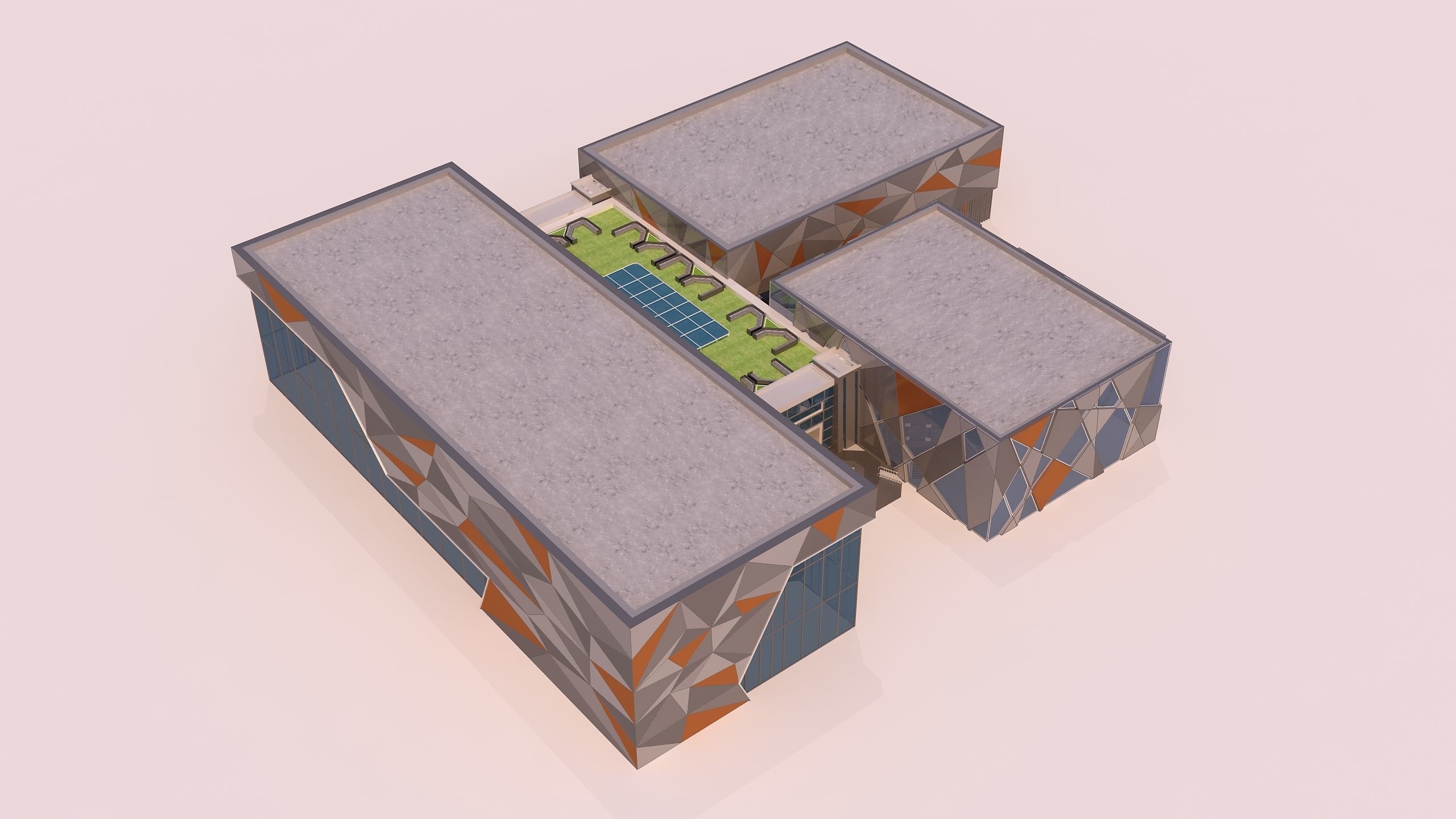 0032 - Art Center - 2021 - 01 - Design 01 - 2D Plans - 3D Files 3D model_13