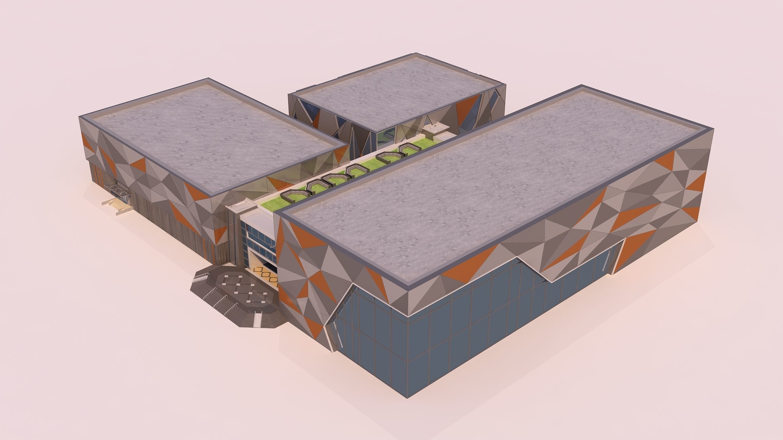 0032 - Art Center - 2021 - 01 - Design 01 - 2D Plans - 3D Files 3D model_11