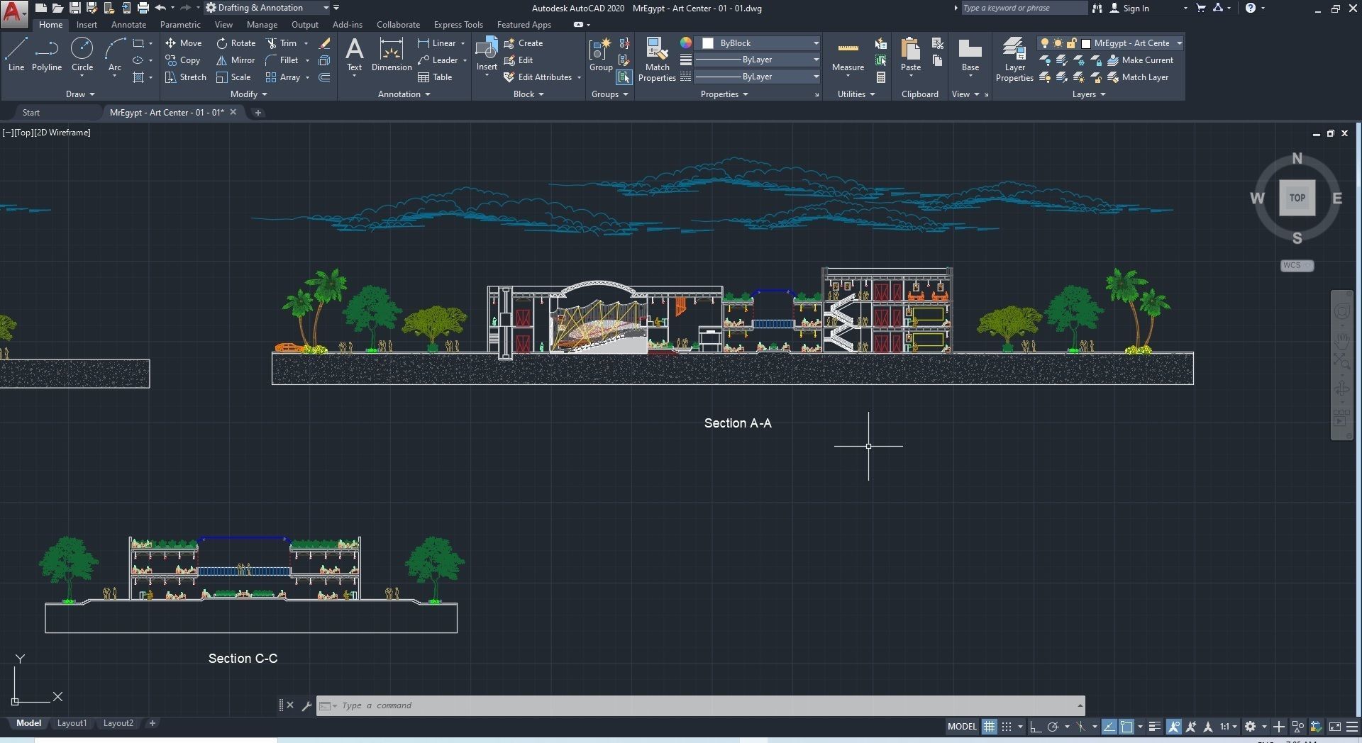0032 - Art Center - 2021 - 01 - Design 01 - 2D Plans - 3D Files 3D model_40