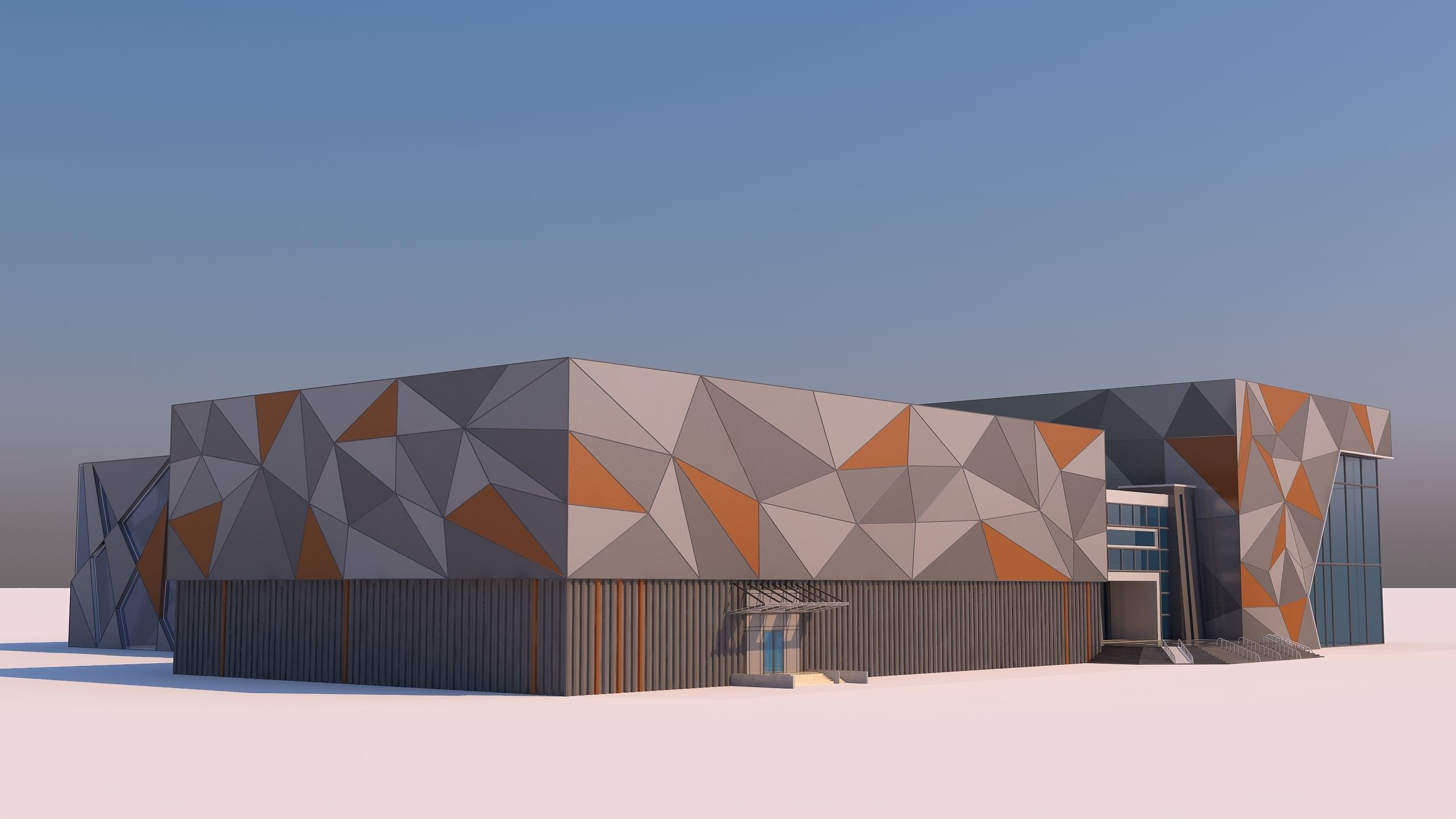 0032 - Art Center - 2021 - 01 - Design 01 - 2D Plans - 3D Files 3D model_19