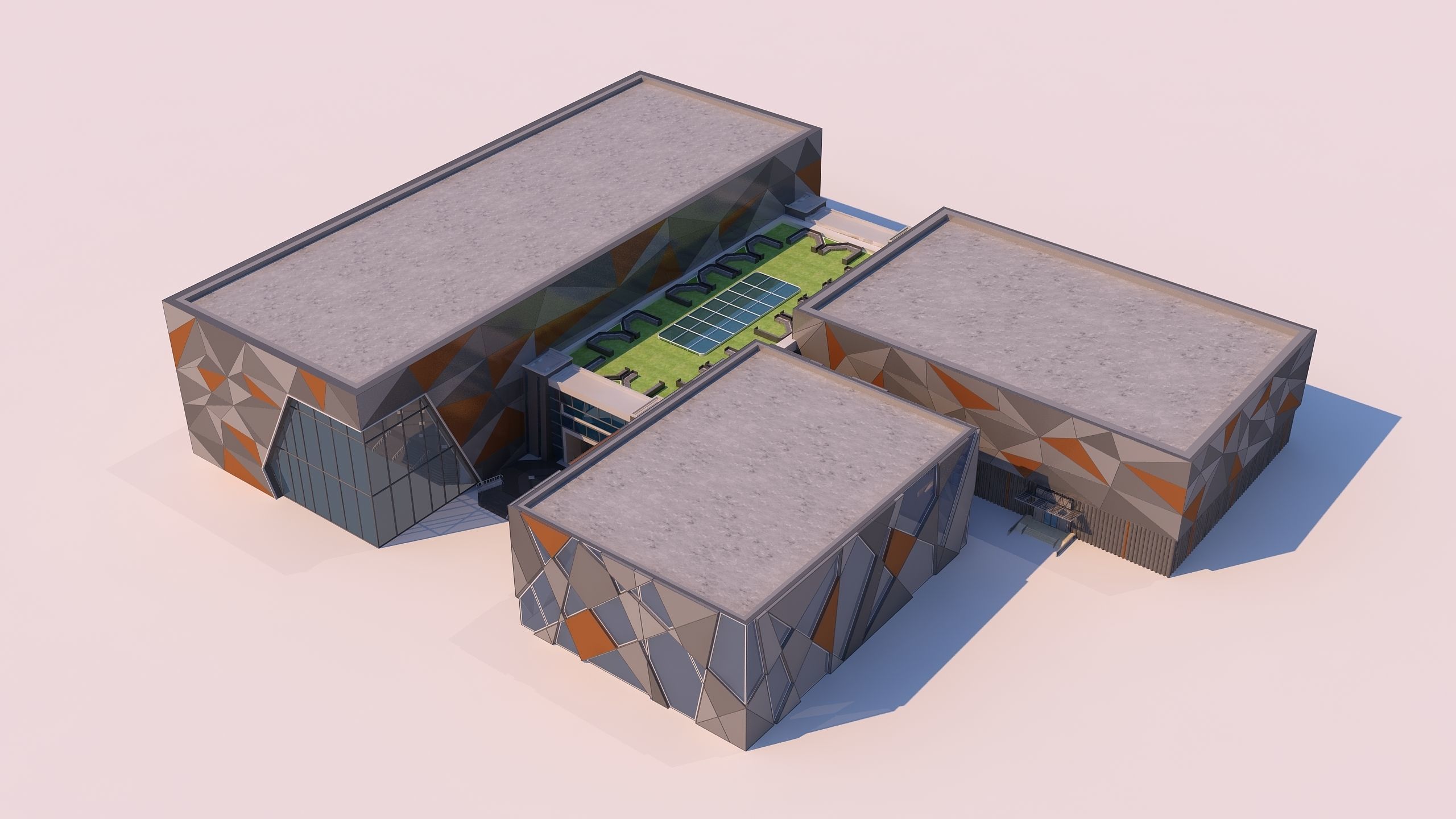 0032 - Art Center - 2021 - 01 - Design 01 - 2D Plans - 3D Files 3D model_12