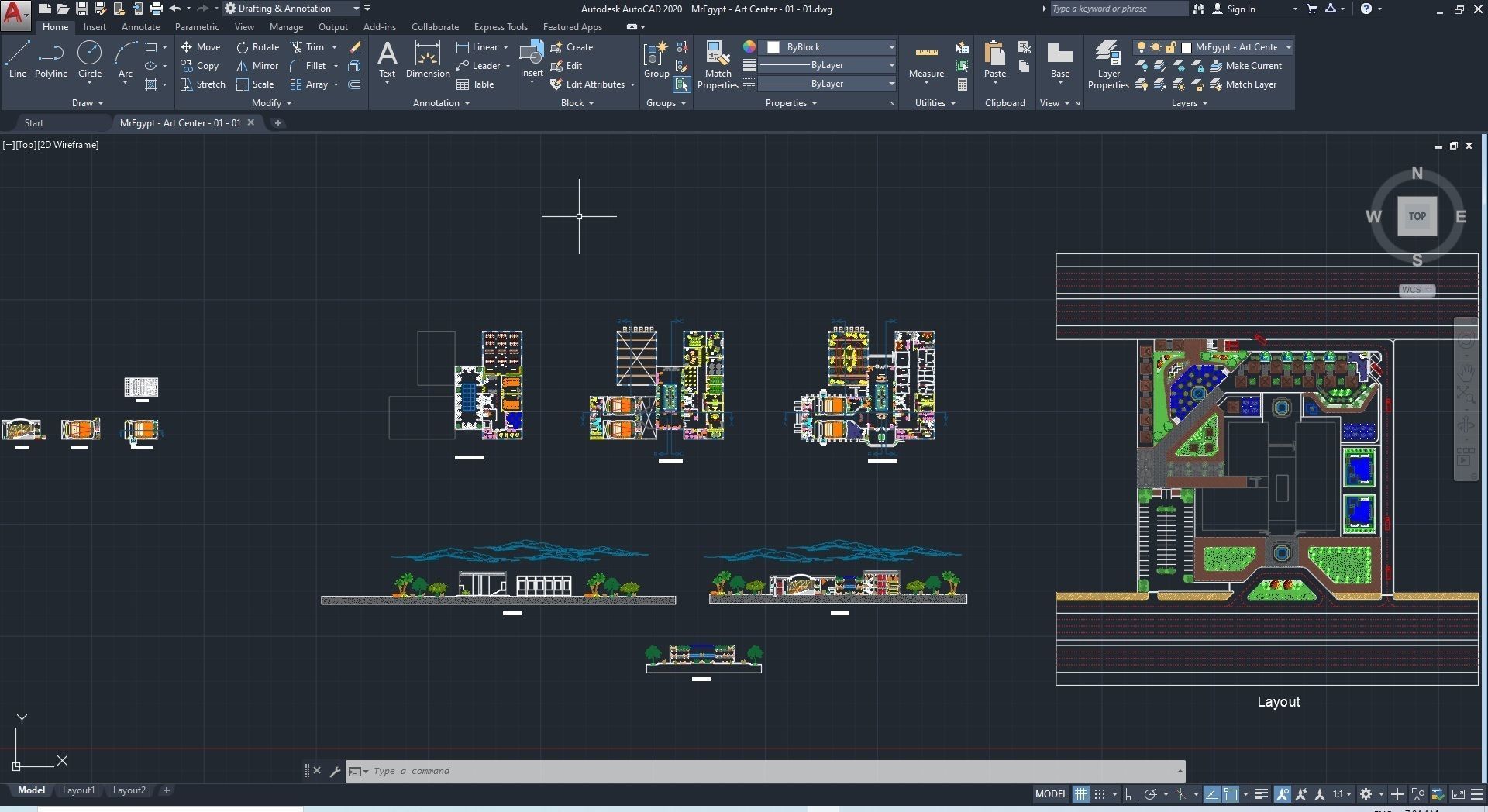 0032 - Art Center - 2021 - 01 - Design 01 - 2D Plans - 3D Files 3D model_36