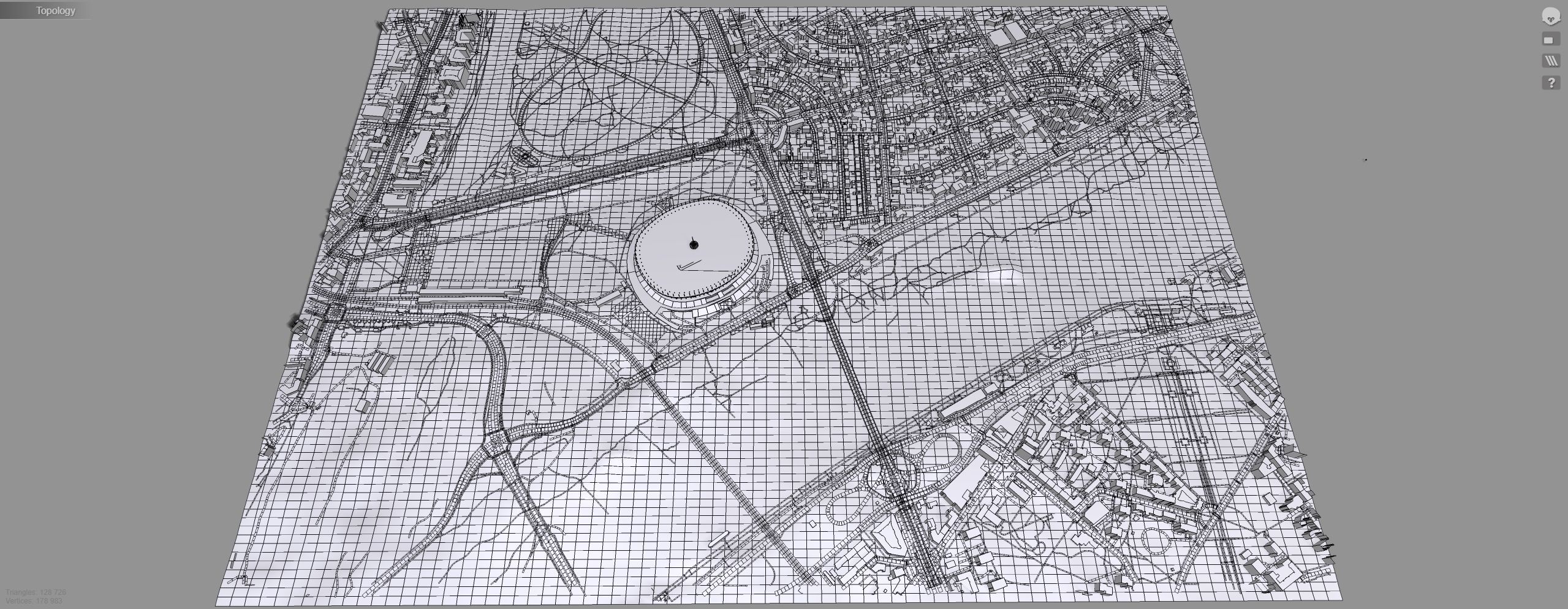 Warsaw National Stadium Warsaw Poland 3D model_21