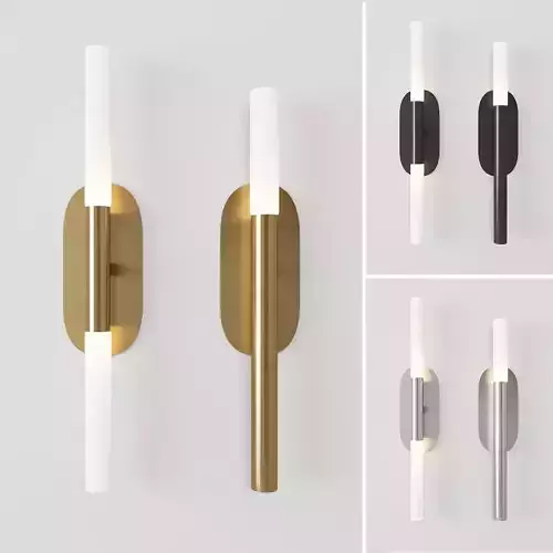 Rousseau medium vanity sconce and bath sconce by Kelly Wearstler