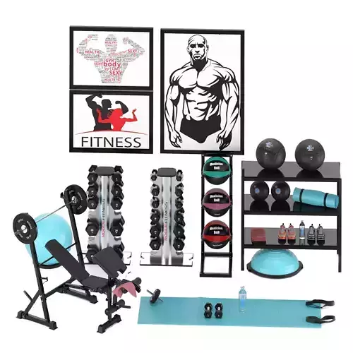 Fitness Room set 02
