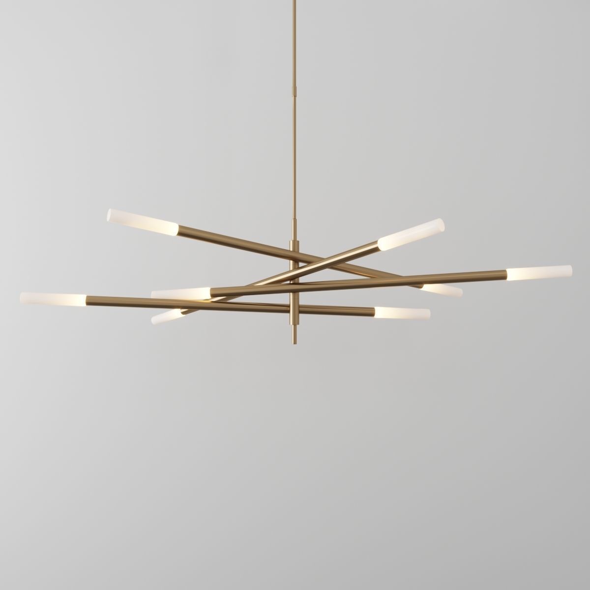 Rousseau Grande Eight Light Articulating Chandelier 3D model_3