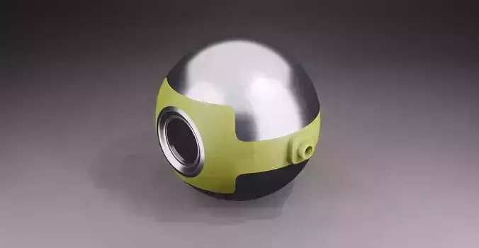 Mechanical - Sphere Head 3D model