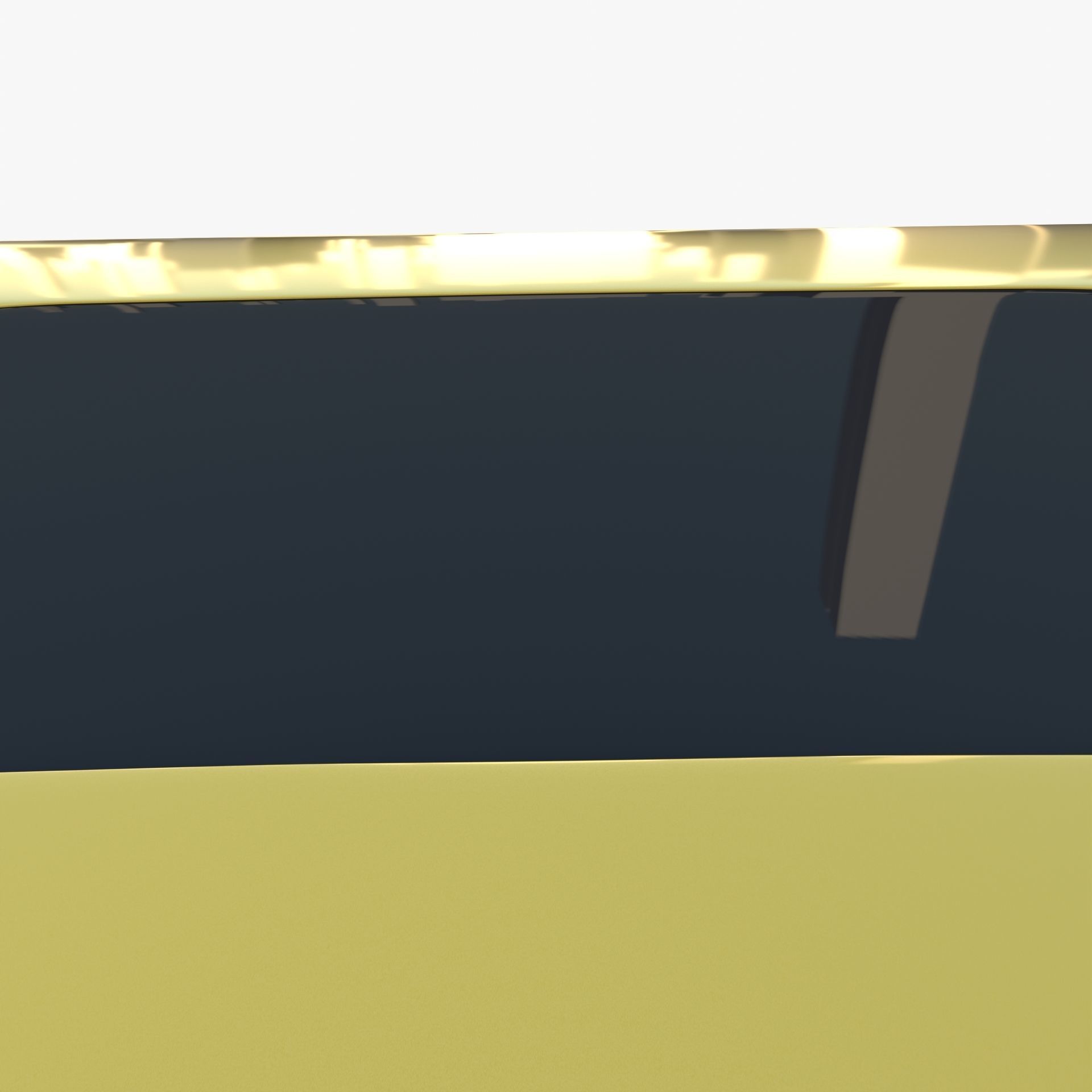 Generic Luxury SUV with interior 3D model_12