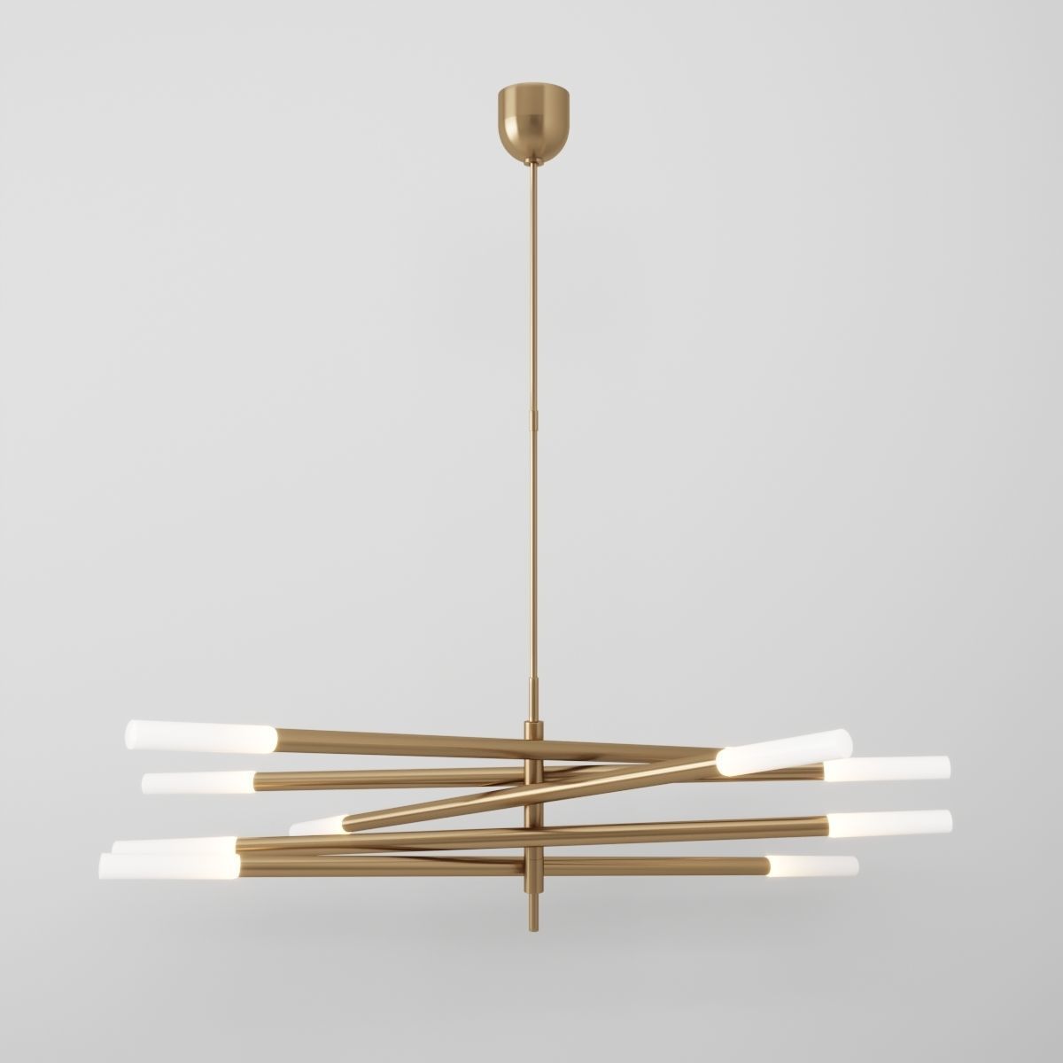 Rousseau grande articulating chandelier by Kelly Wearstler 3D model_1