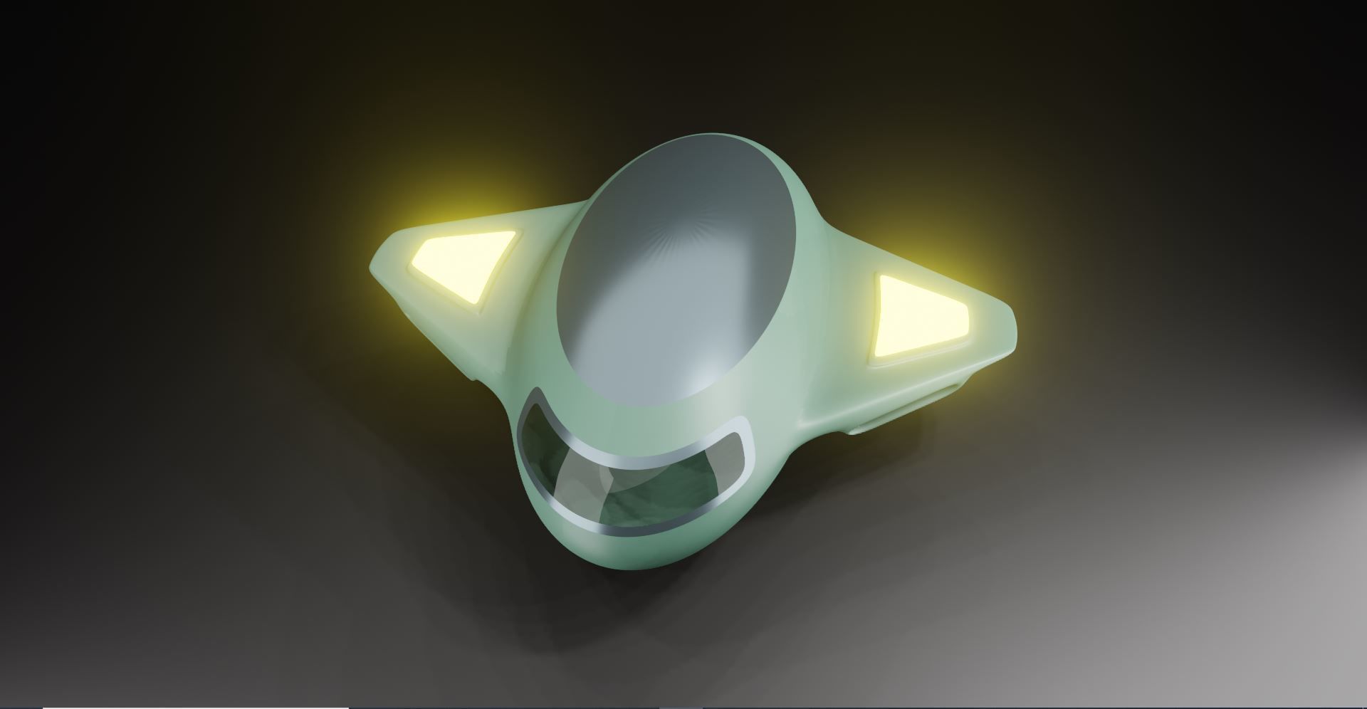 Sci-Fi Space Vehicle - HardSurface 3D model_2