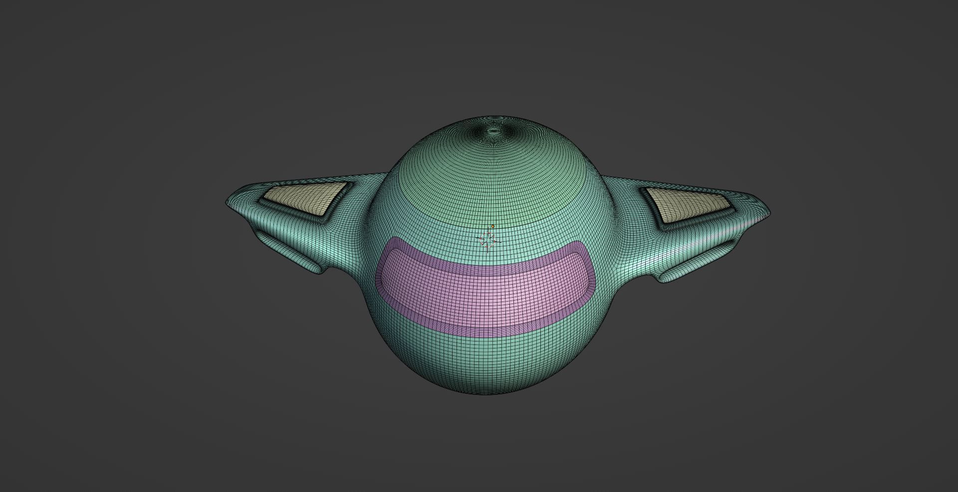 Sci-Fi Space Vehicle - HardSurface 3D model_7