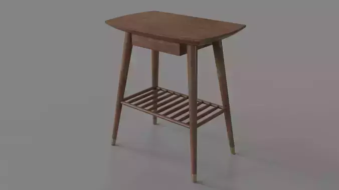 Ari Side Table Walnut