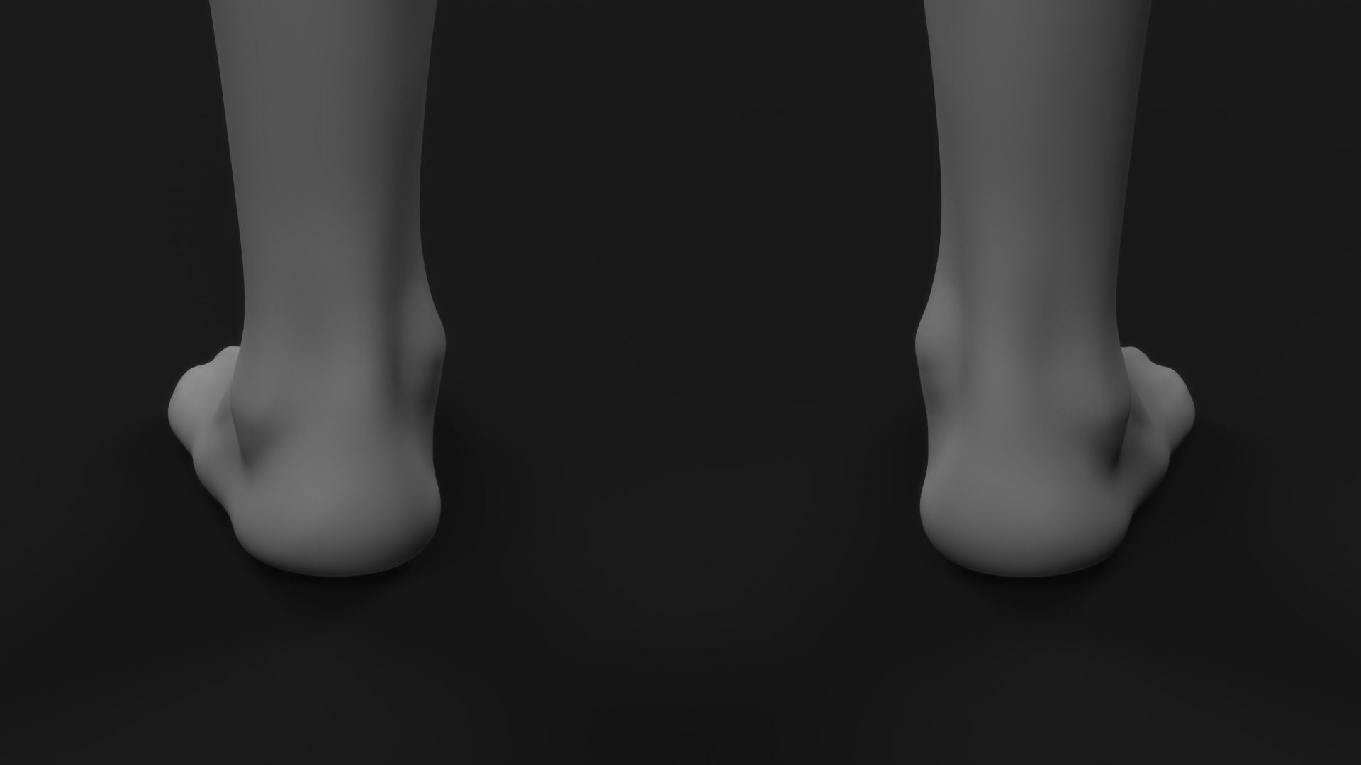 Realistic Man Body Basemesh 3D model_70