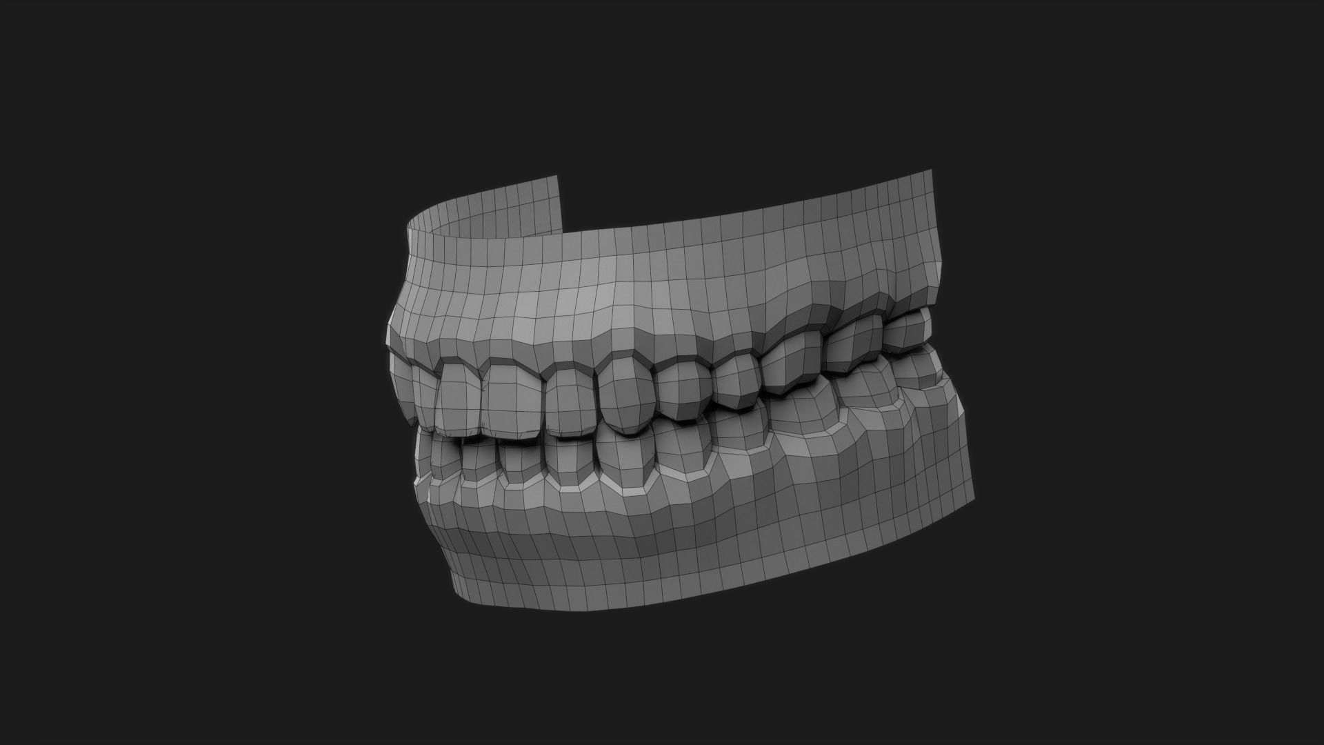 Realistic Man Body Basemesh 3D model_28