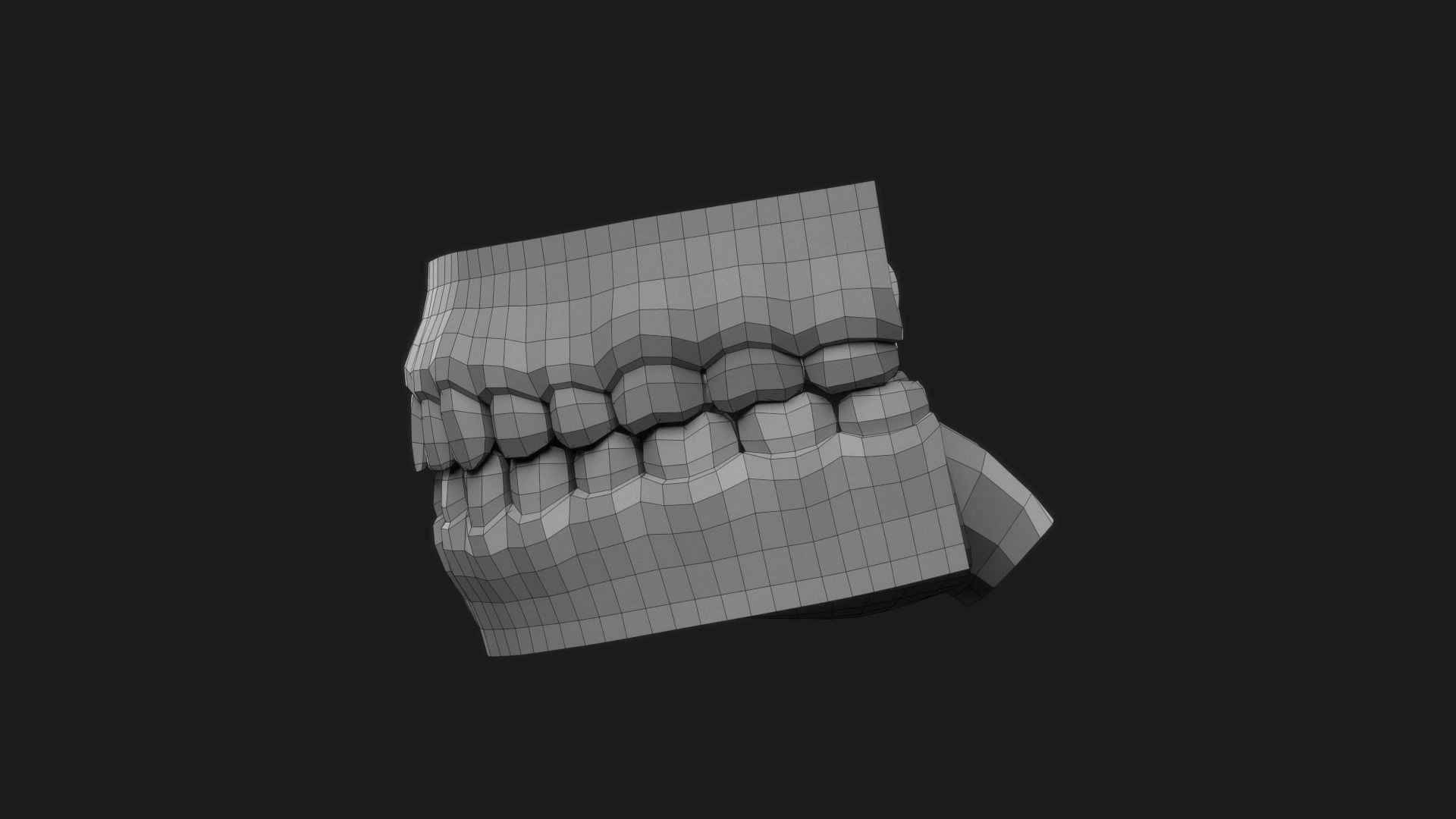 Realistic Man Body Basemesh 3D model_27