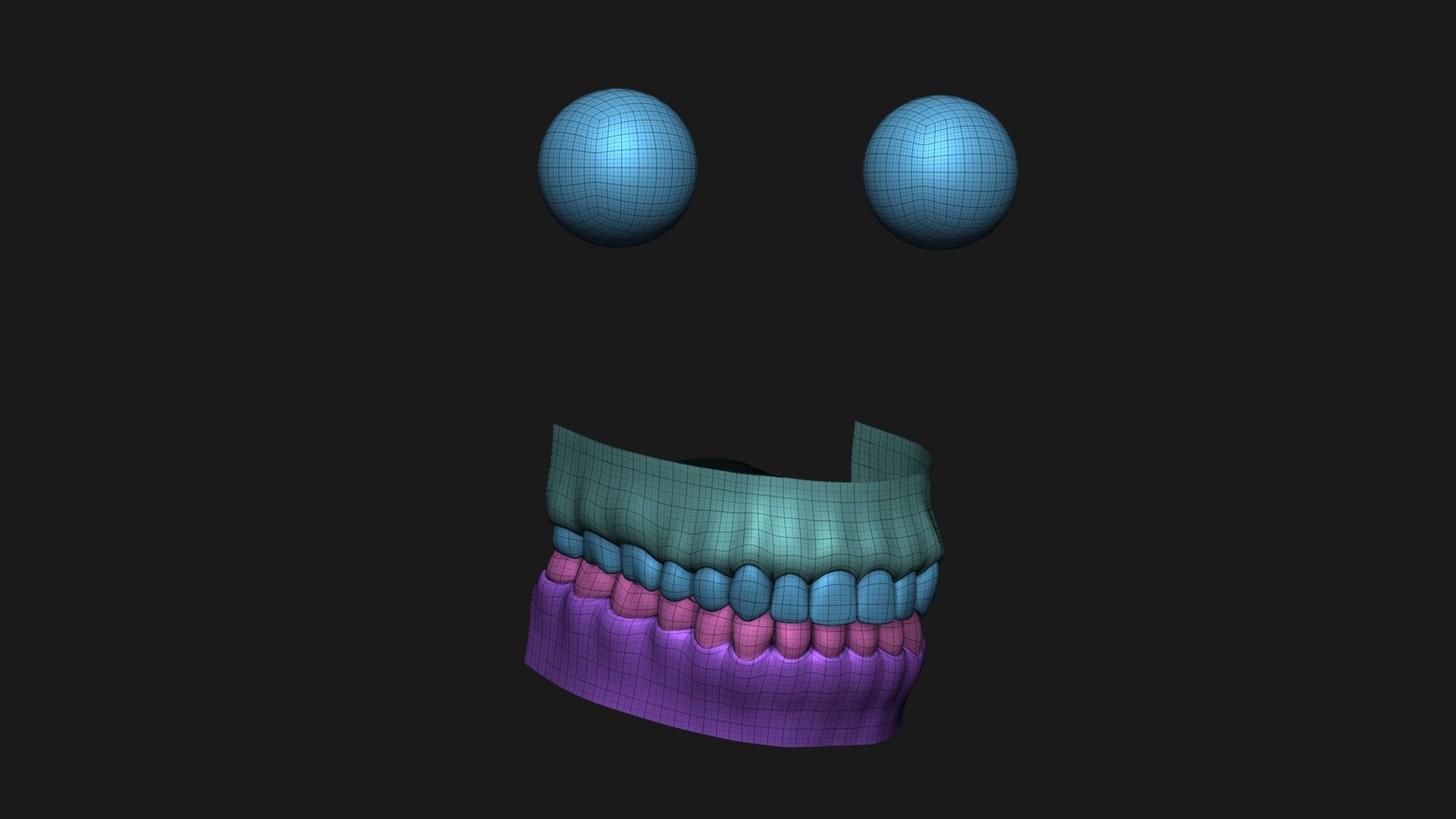 Realistic Man Body Basemesh 3D model_78