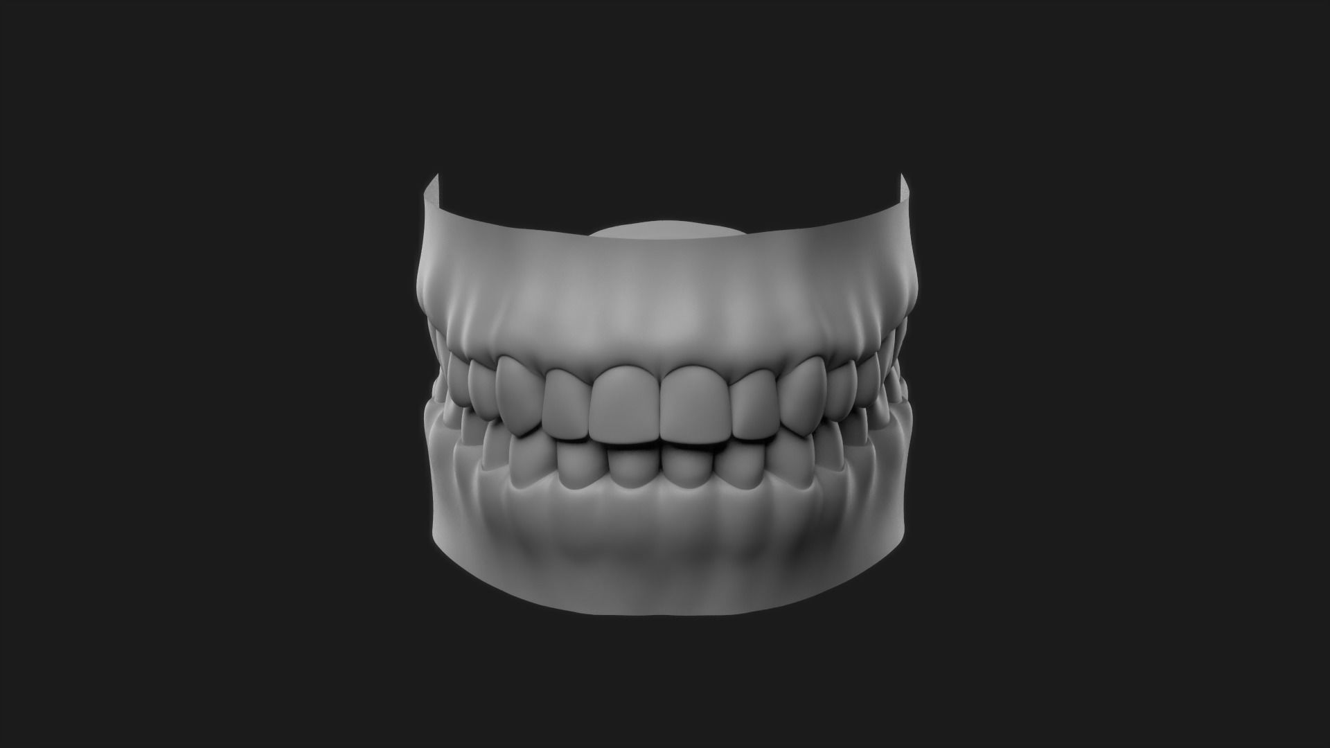 Realistic Man Body Basemesh 3D model_24