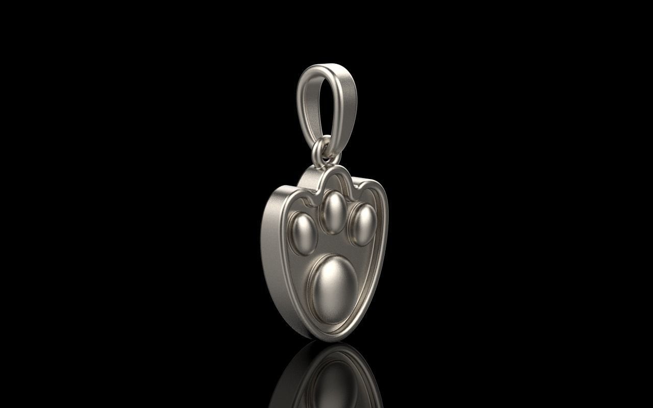 Rabbit lucky pendant model 320 3D print model_28