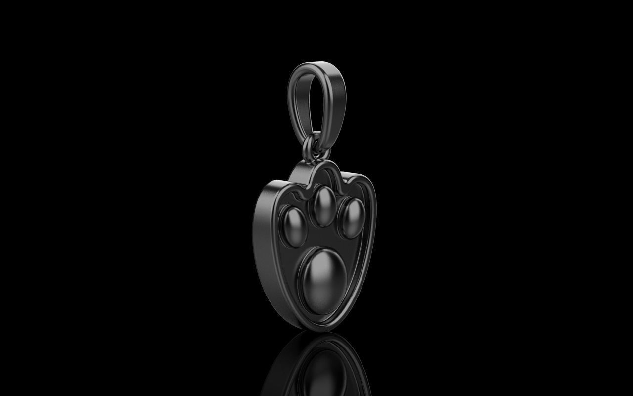 Rabbit lucky pendant model 320 3D print model_29