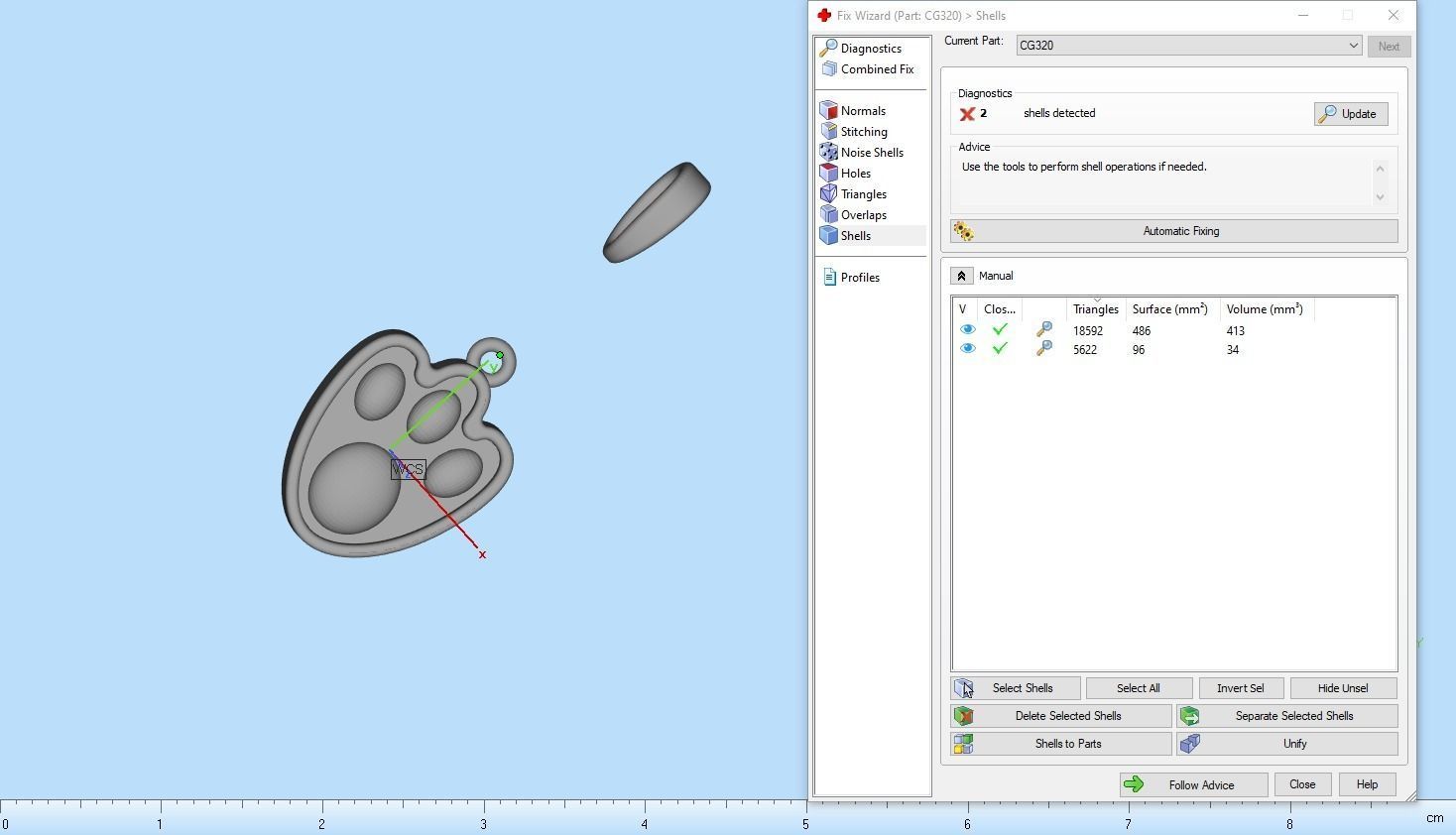 Rabbit lucky pendant model 320 3D print model_13
