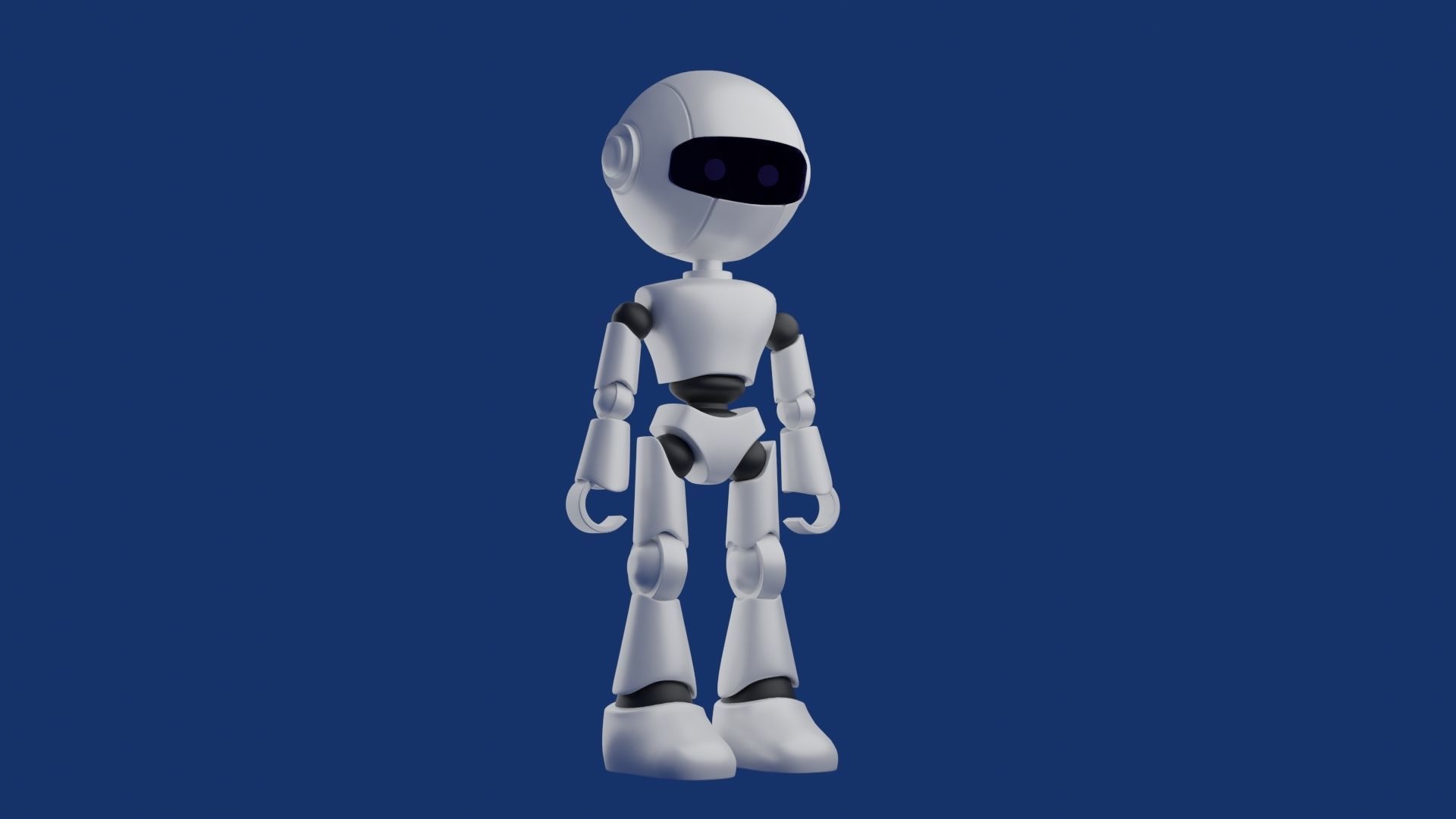 Robot Character RC06 3D print model_5