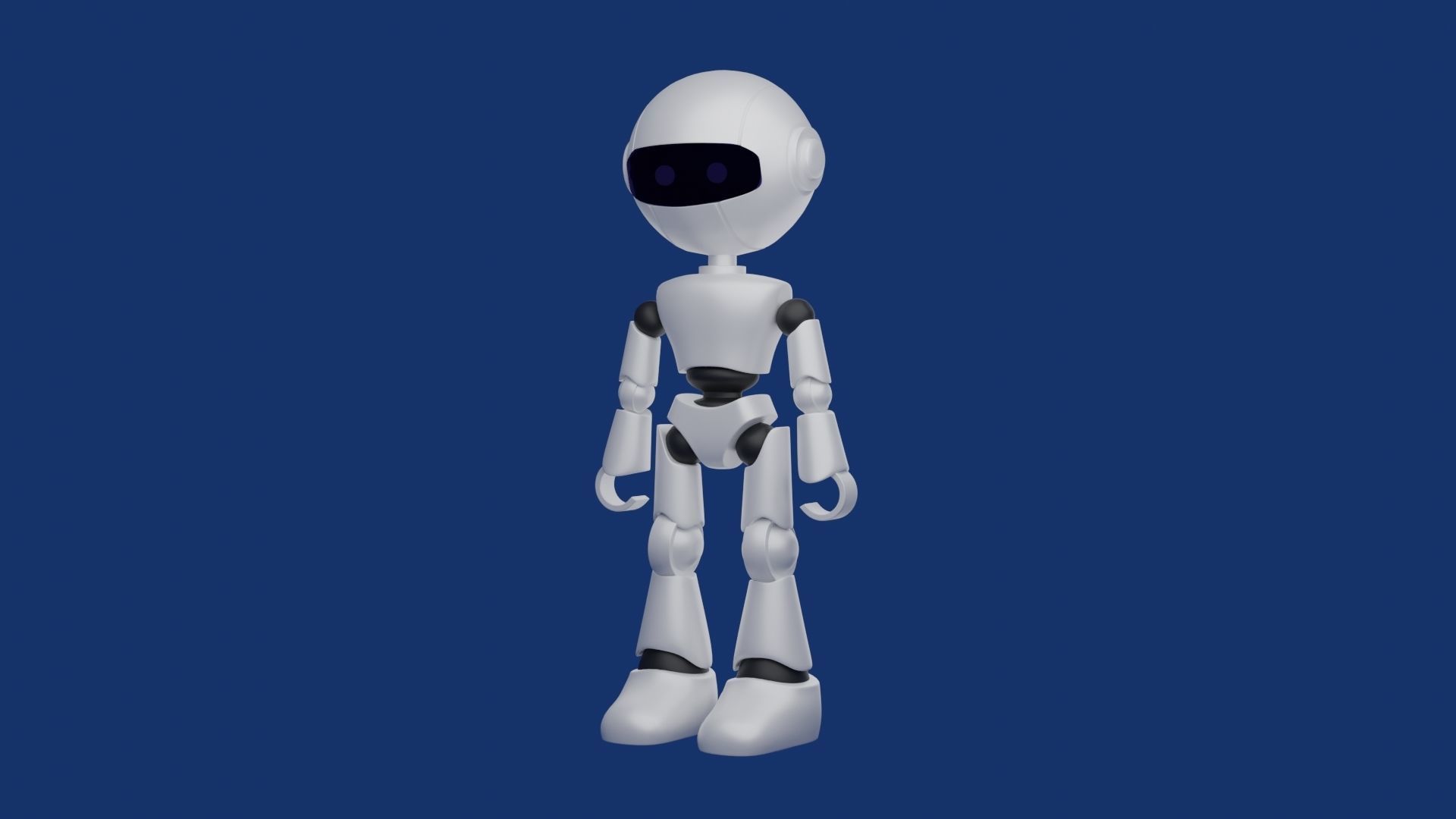 Robot Character RC06 3D print model_2