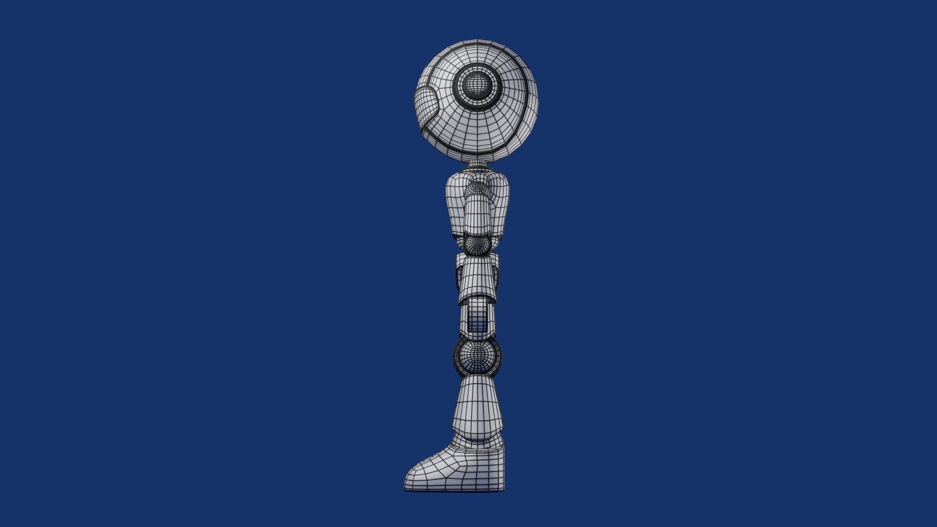 Robot Character RC06 3D print model_7