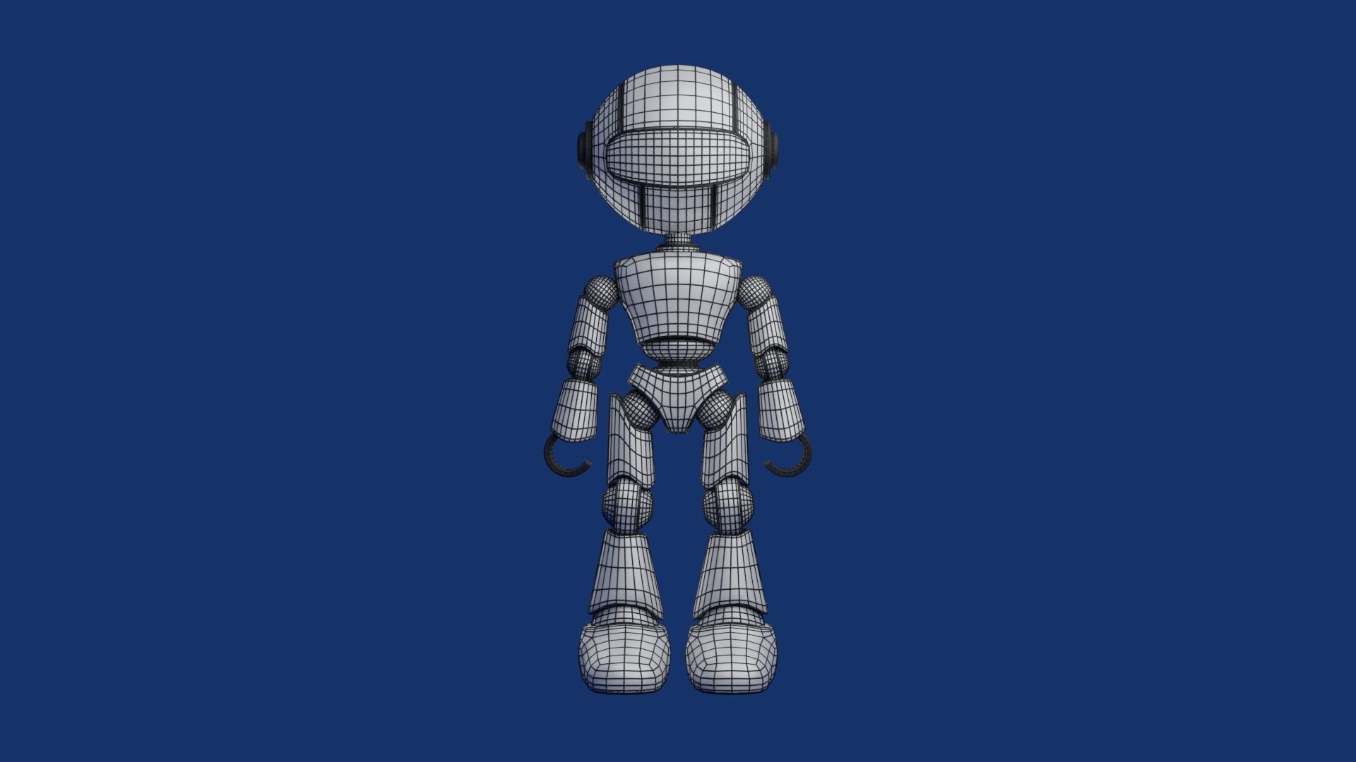 Robot Character RC06 3D print model_6