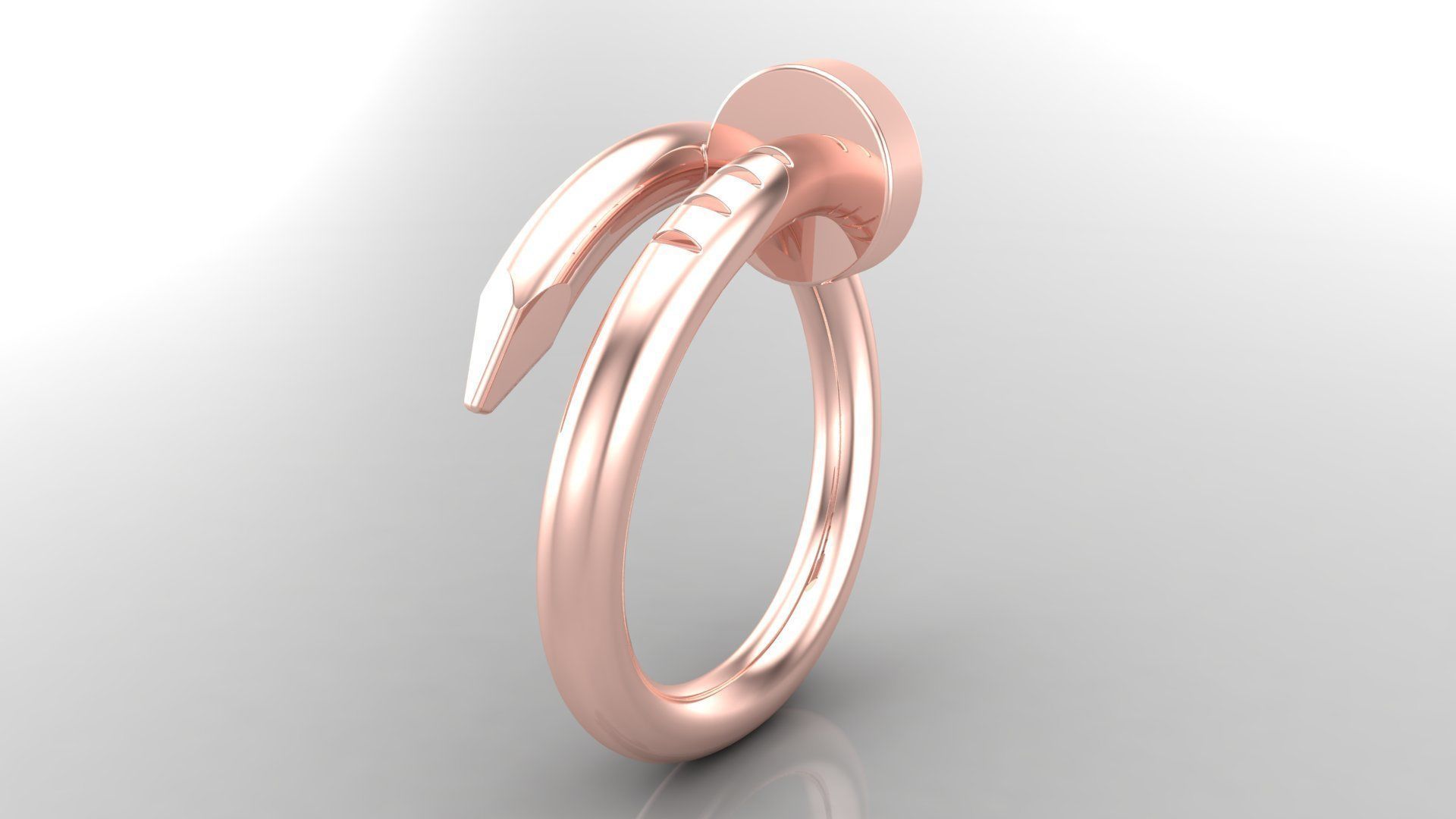 Ring M70 Women ring  Size 5 5 US 3D print model_17