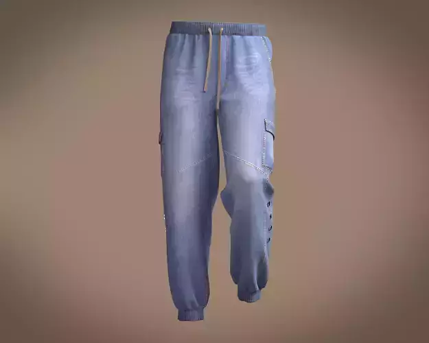 Denim Wash Pant